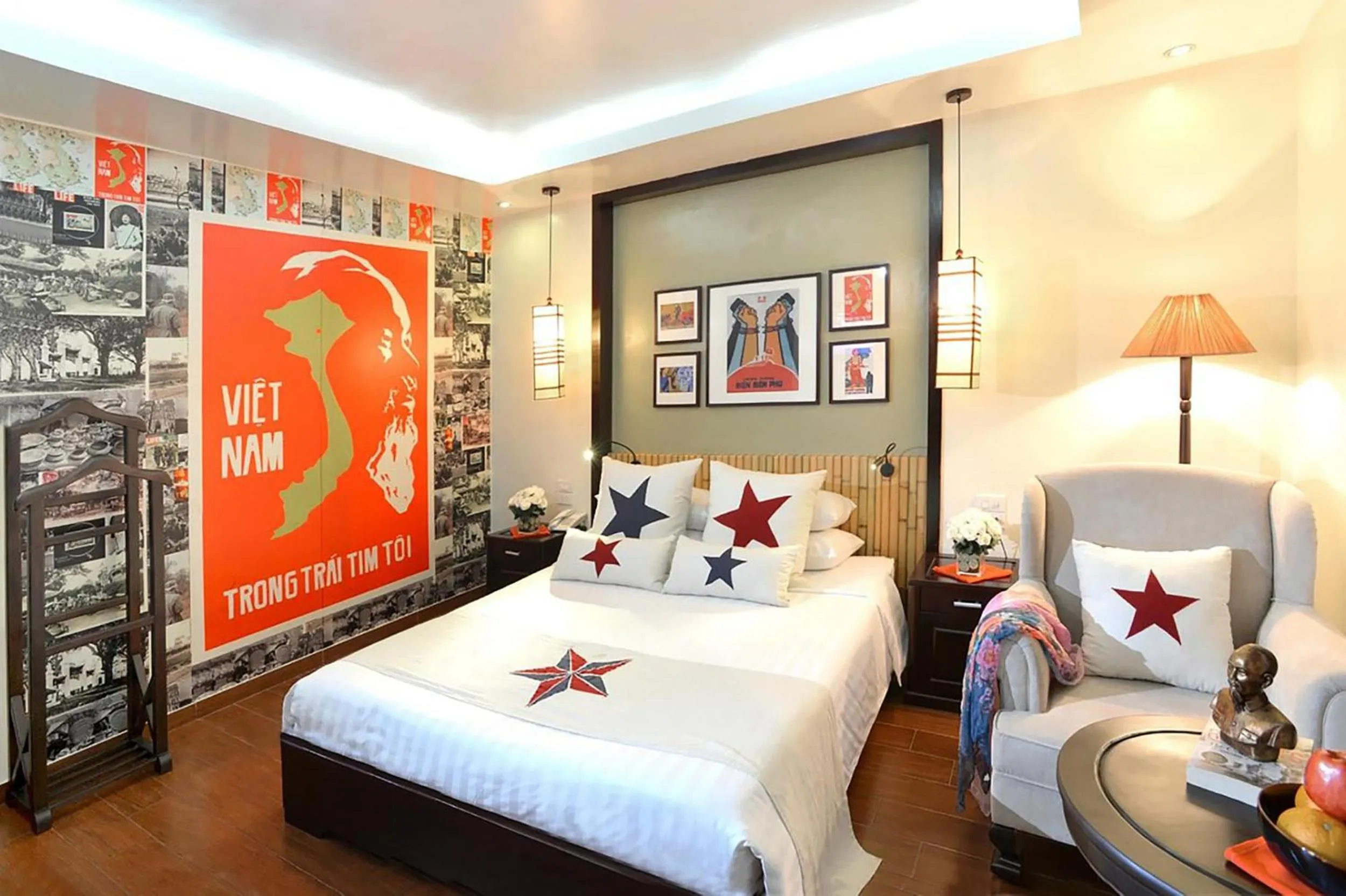 Bedroom, Bed in Art Hotel Ha Noi