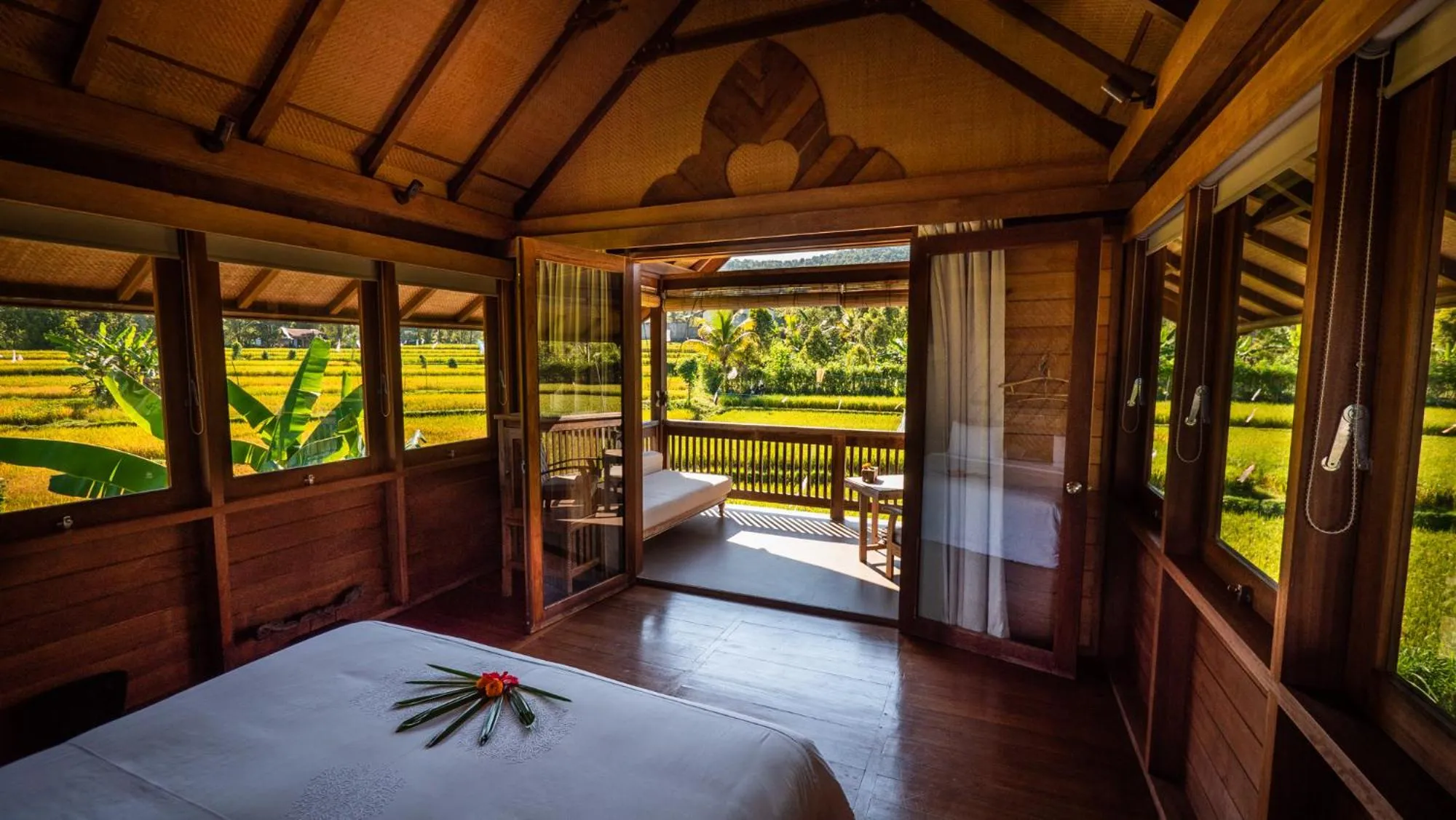 Bed in Sanak Retreat Bali