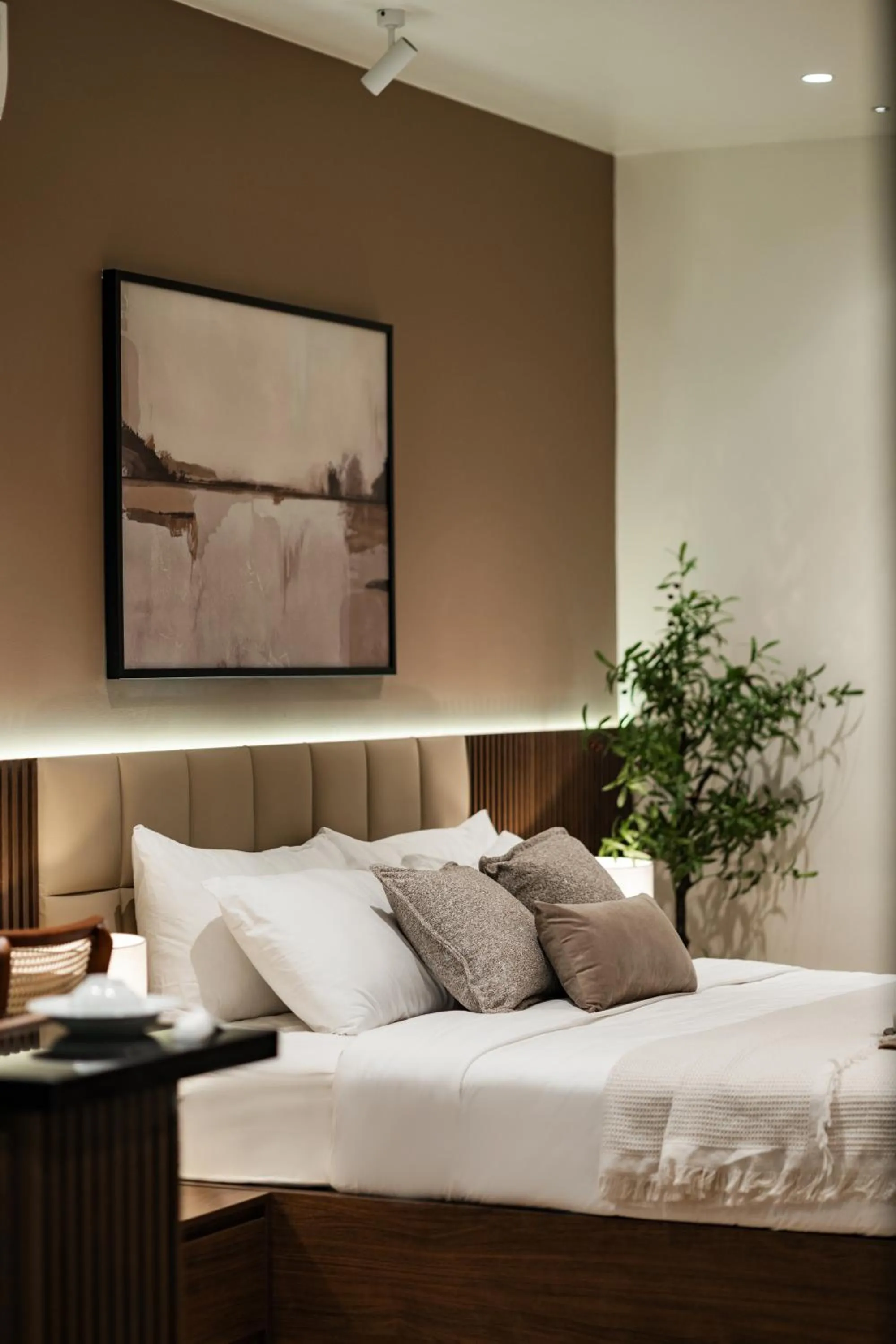 Bed in TTR Central Apart Hotel