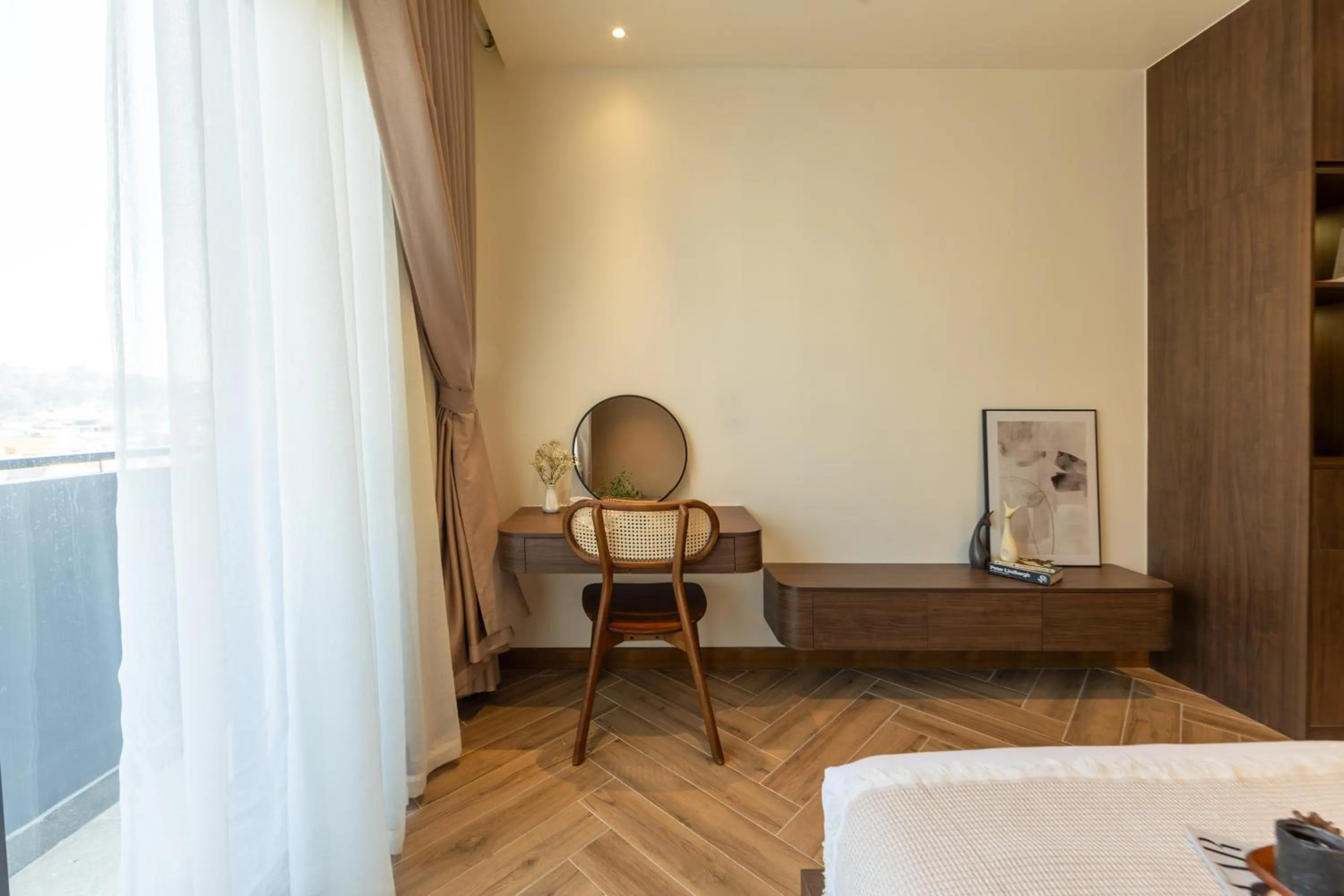 Bed in TTR Central Apart Hotel