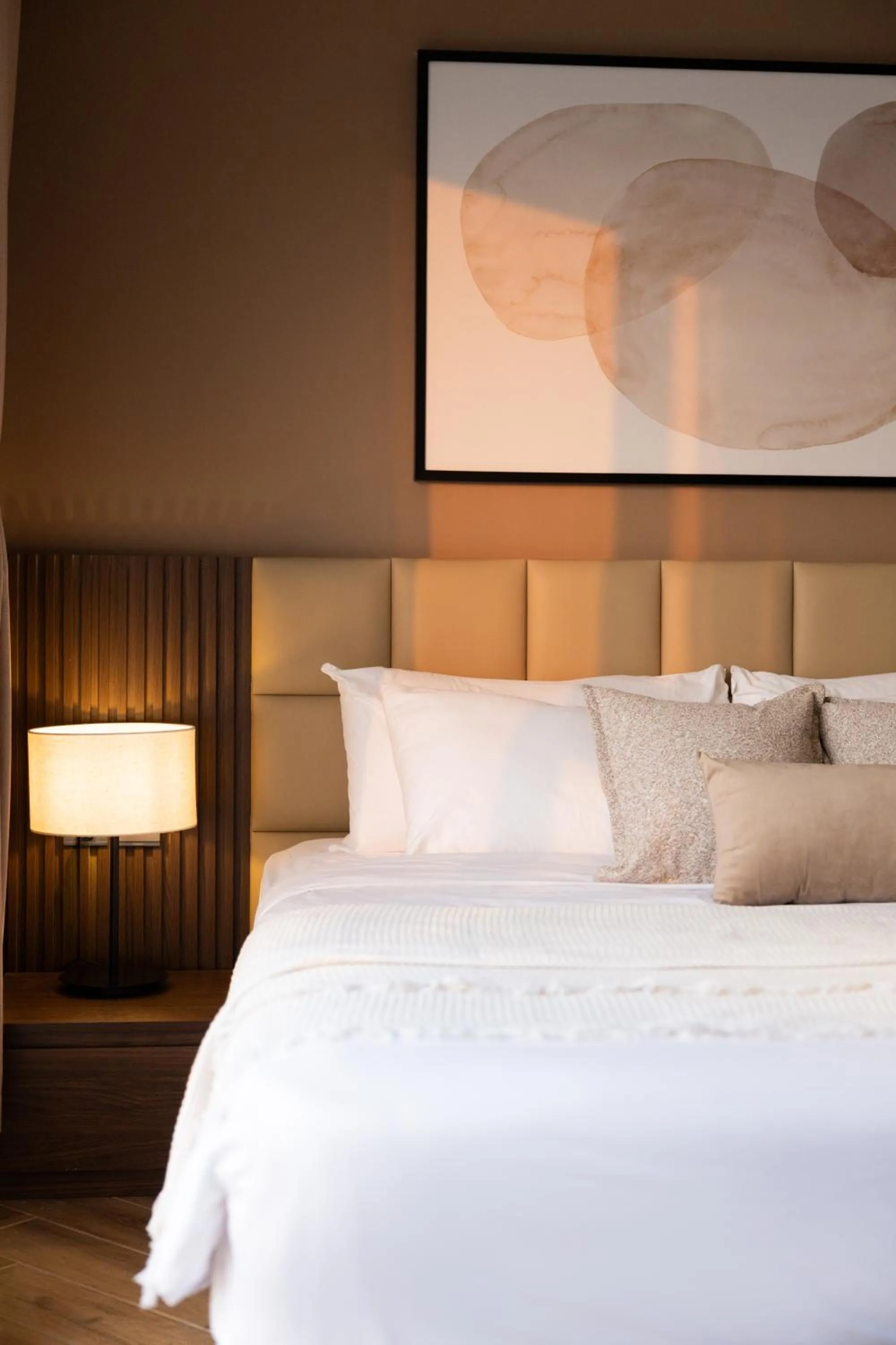 Bed in TTR Central Apart Hotel