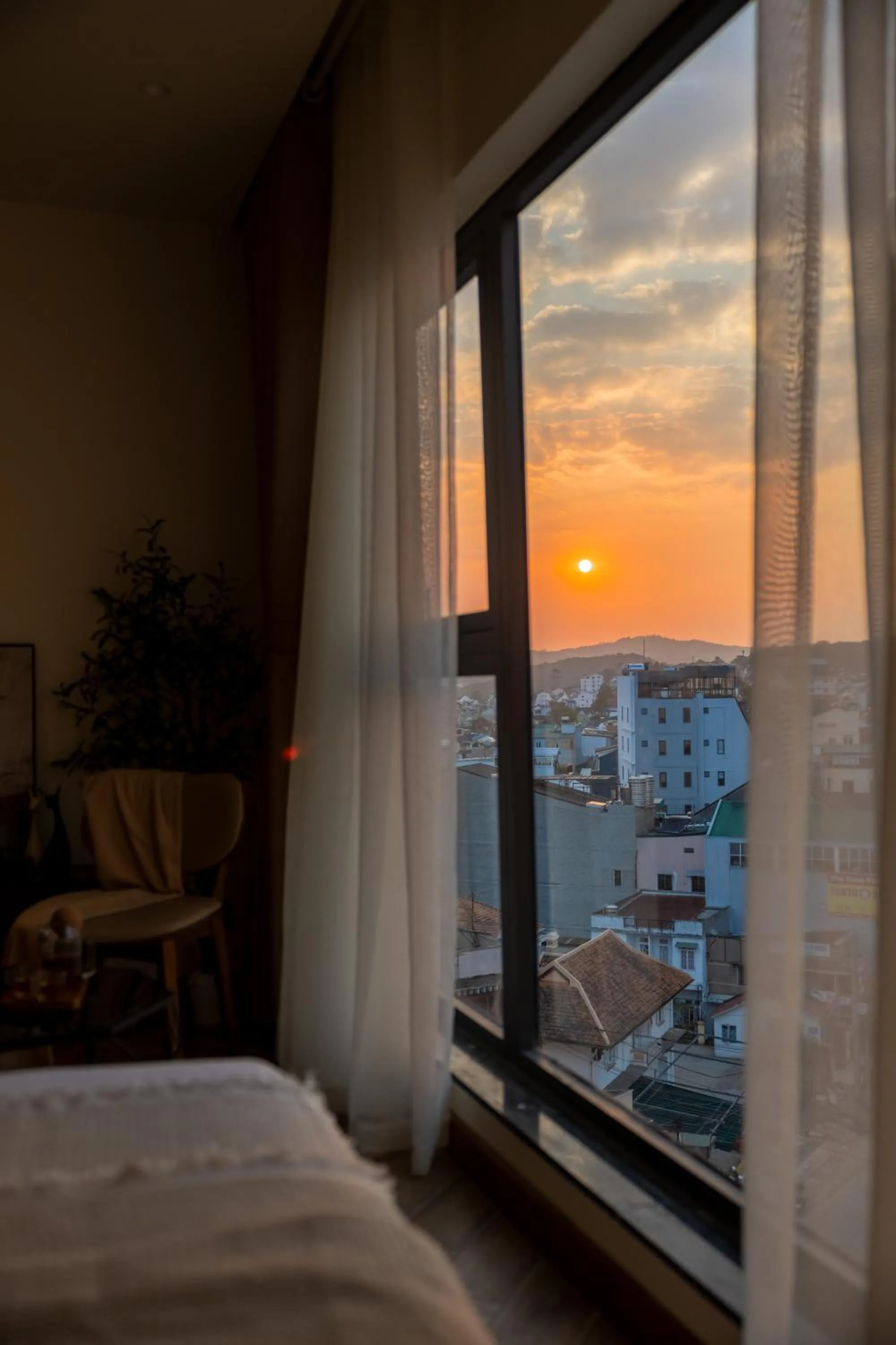 Bed in TTR Central Apart Hotel