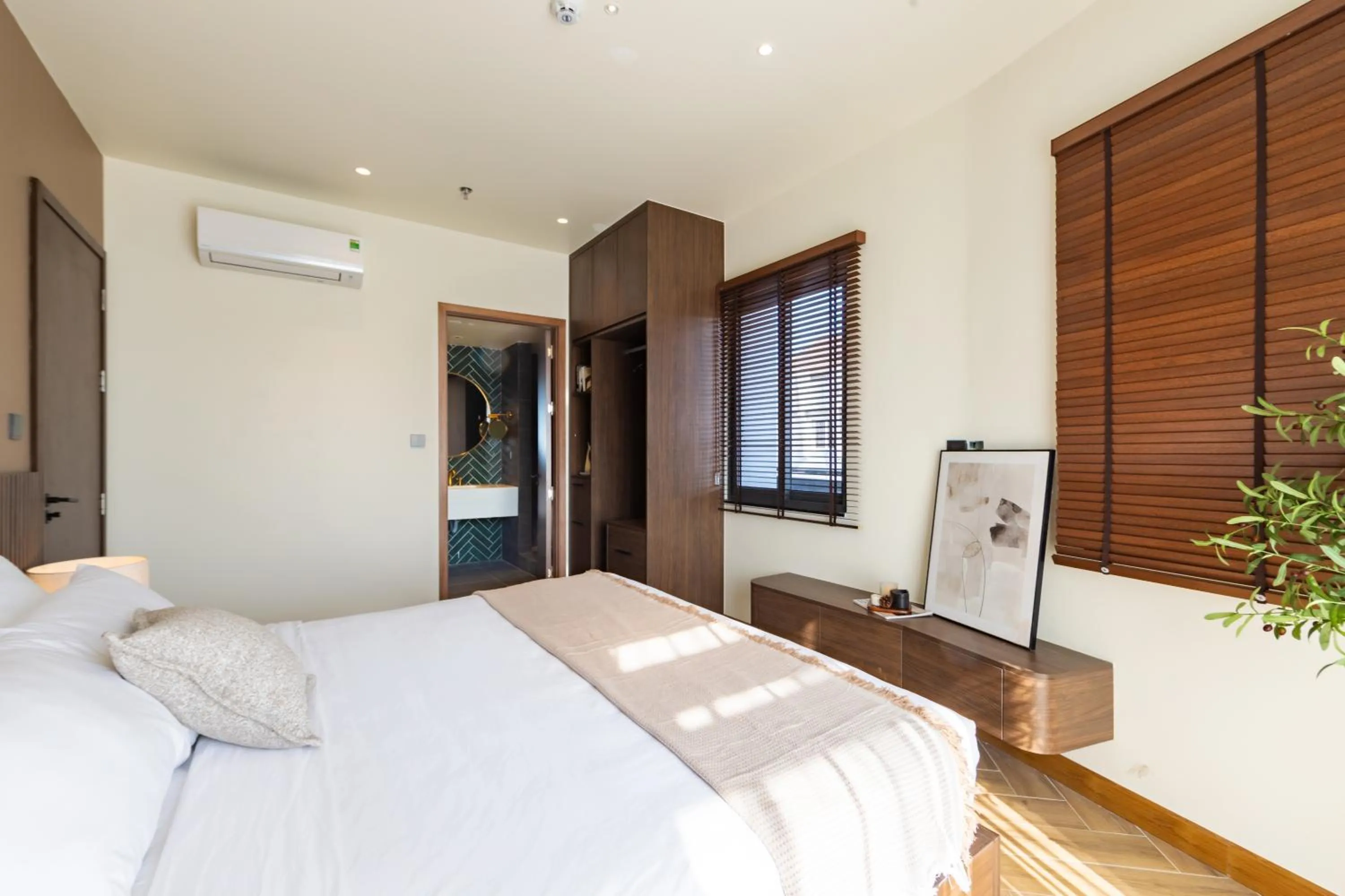 Bed in TTR Central Apart Hotel