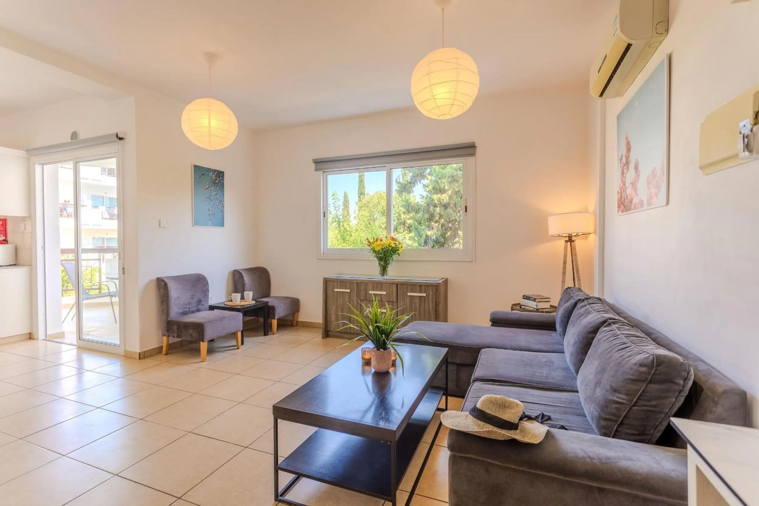 Living room in Artemis Cynthia Complex