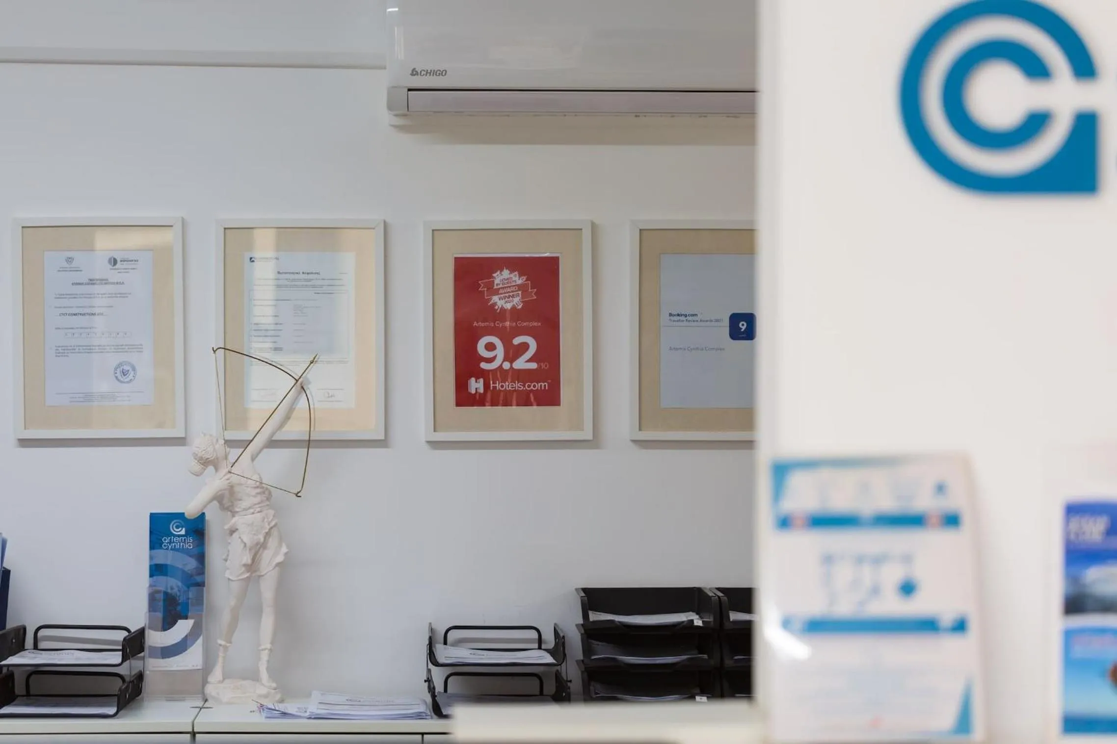 Lobby or reception in Artemis Cynthia Complex