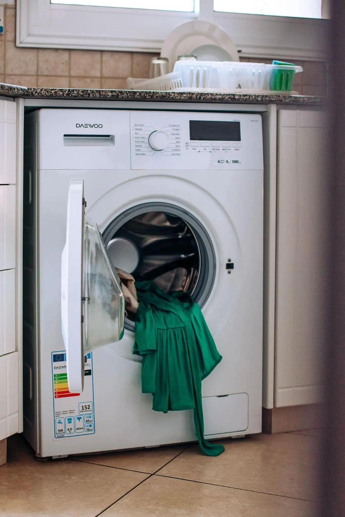 washing machine in Artemis Cynthia Complex