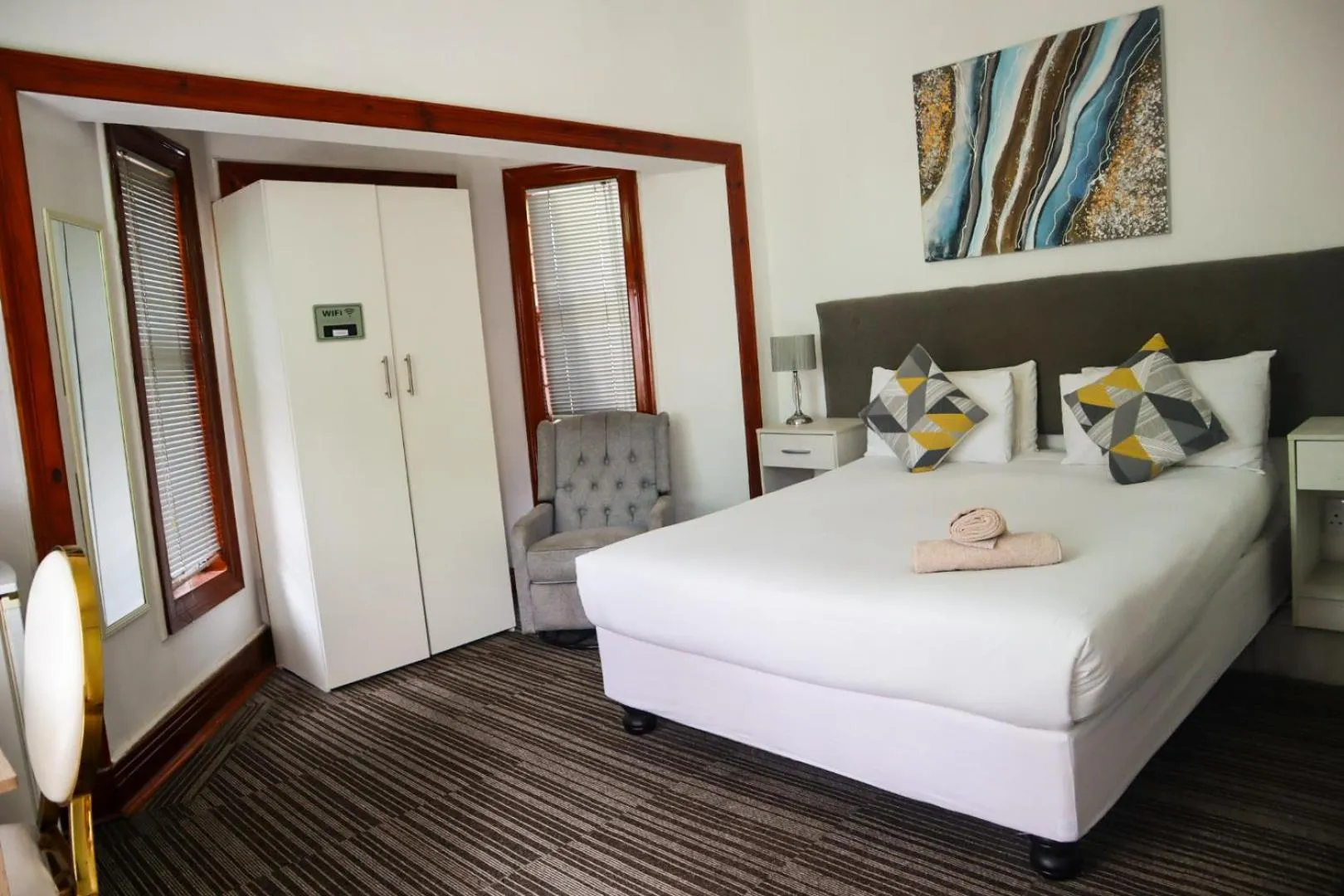 Bed in St Eve Lodge & Spa