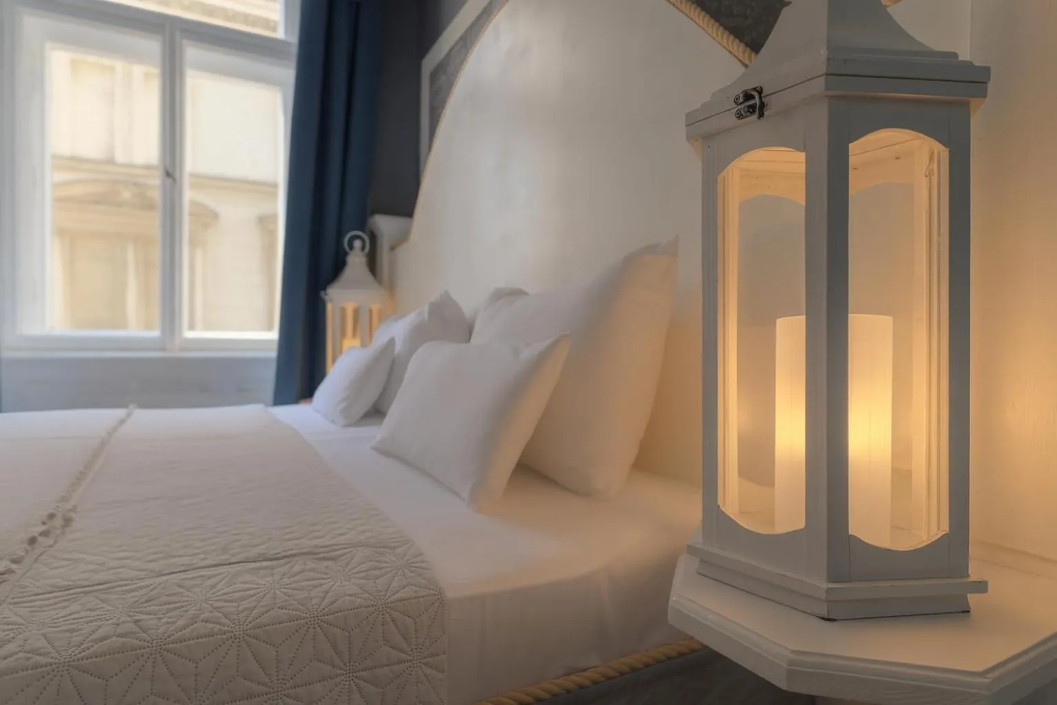 Bed in Royal Prague City Apartments