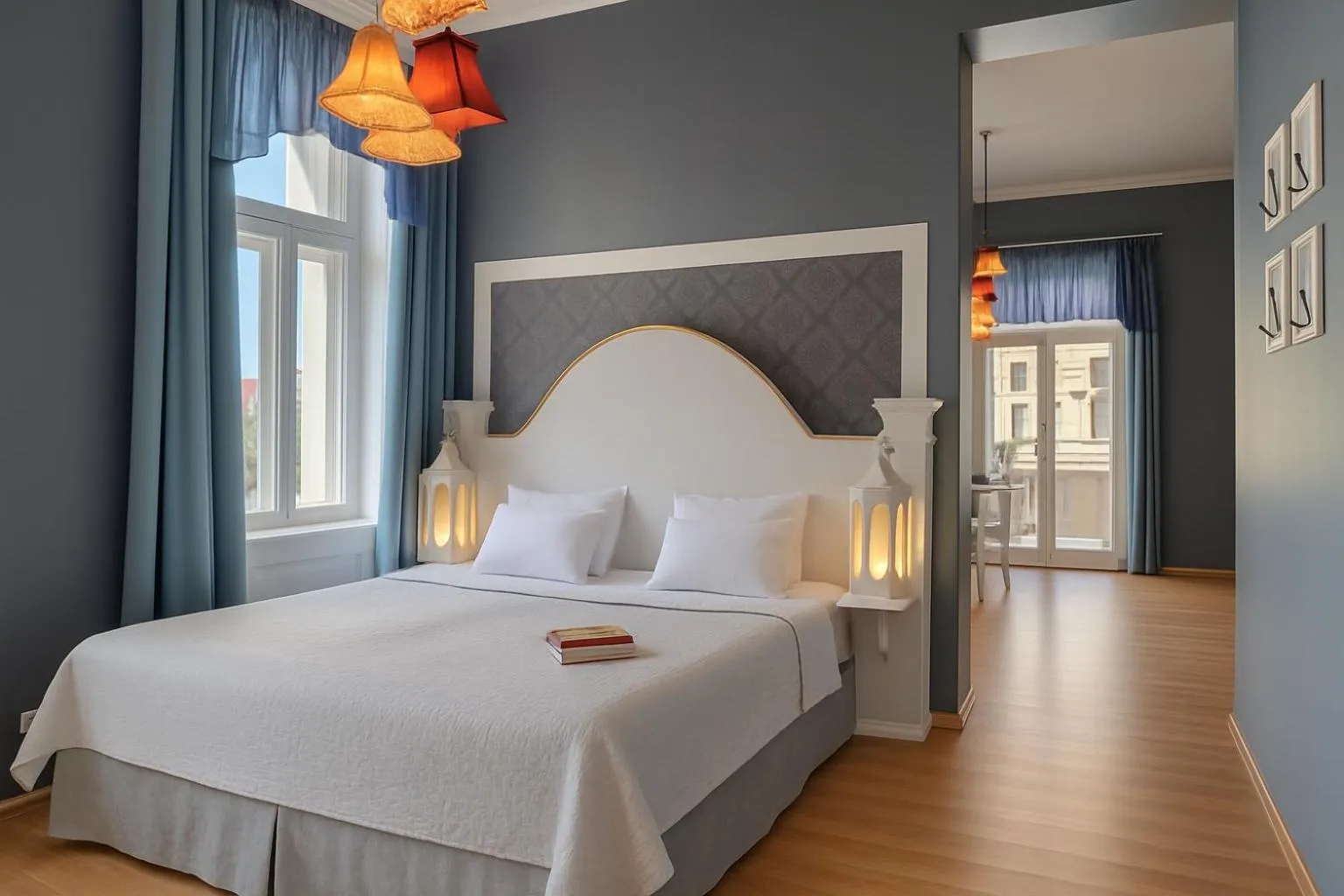 Bedroom, Bed in Royal Prague City Apartments