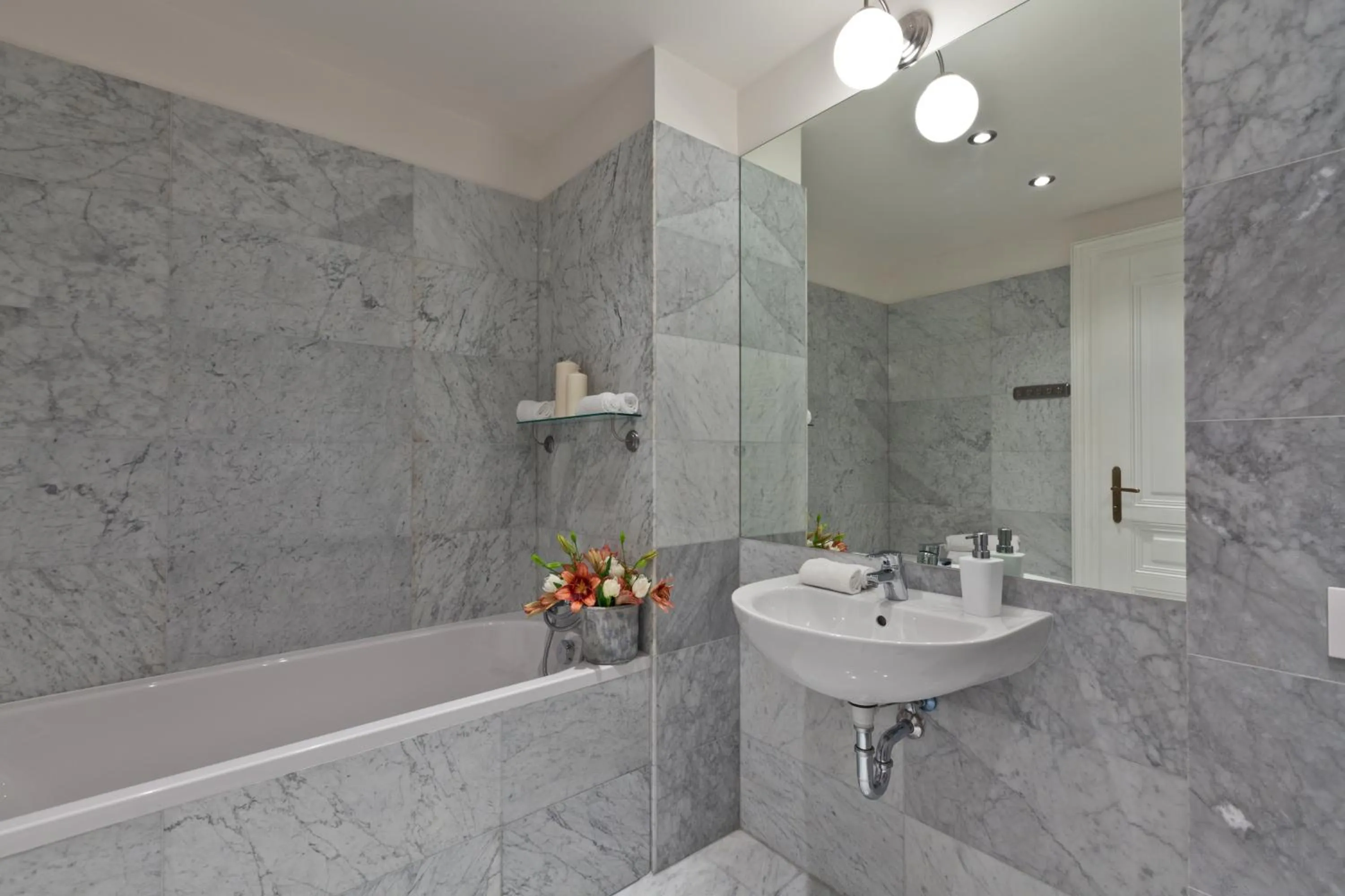 Bathroom in Royal Prague City Apartments