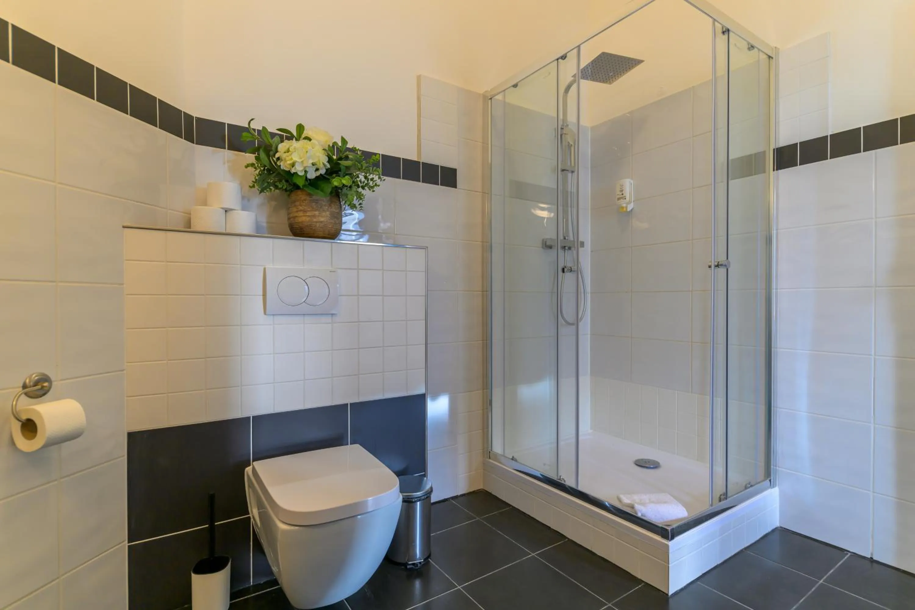 Shower in Royal Prague City Apartments