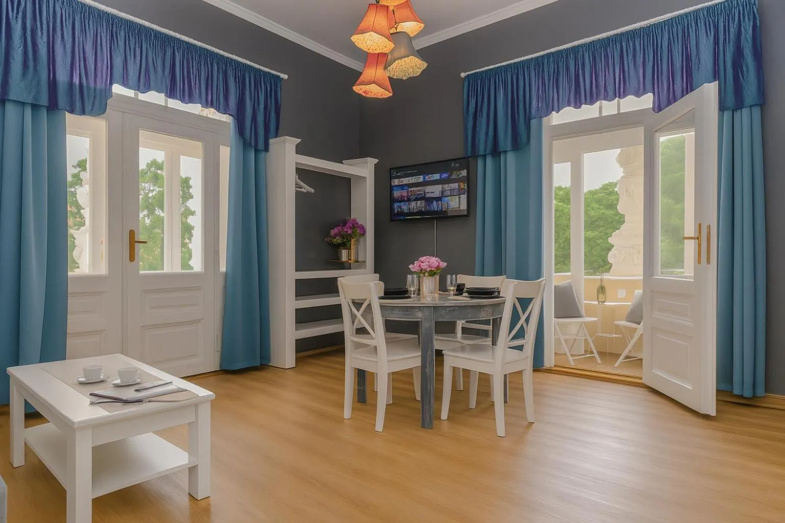 Dining area in Royal Prague City Apartments