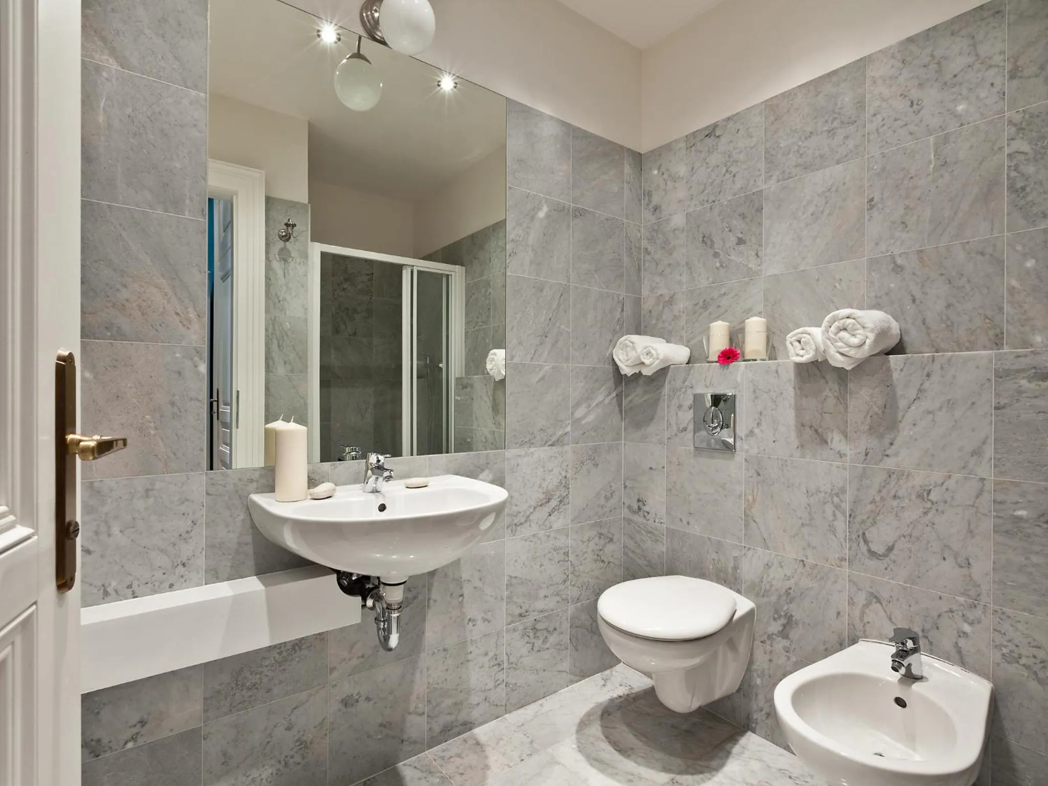 Bathroom in Royal Prague City Apartments