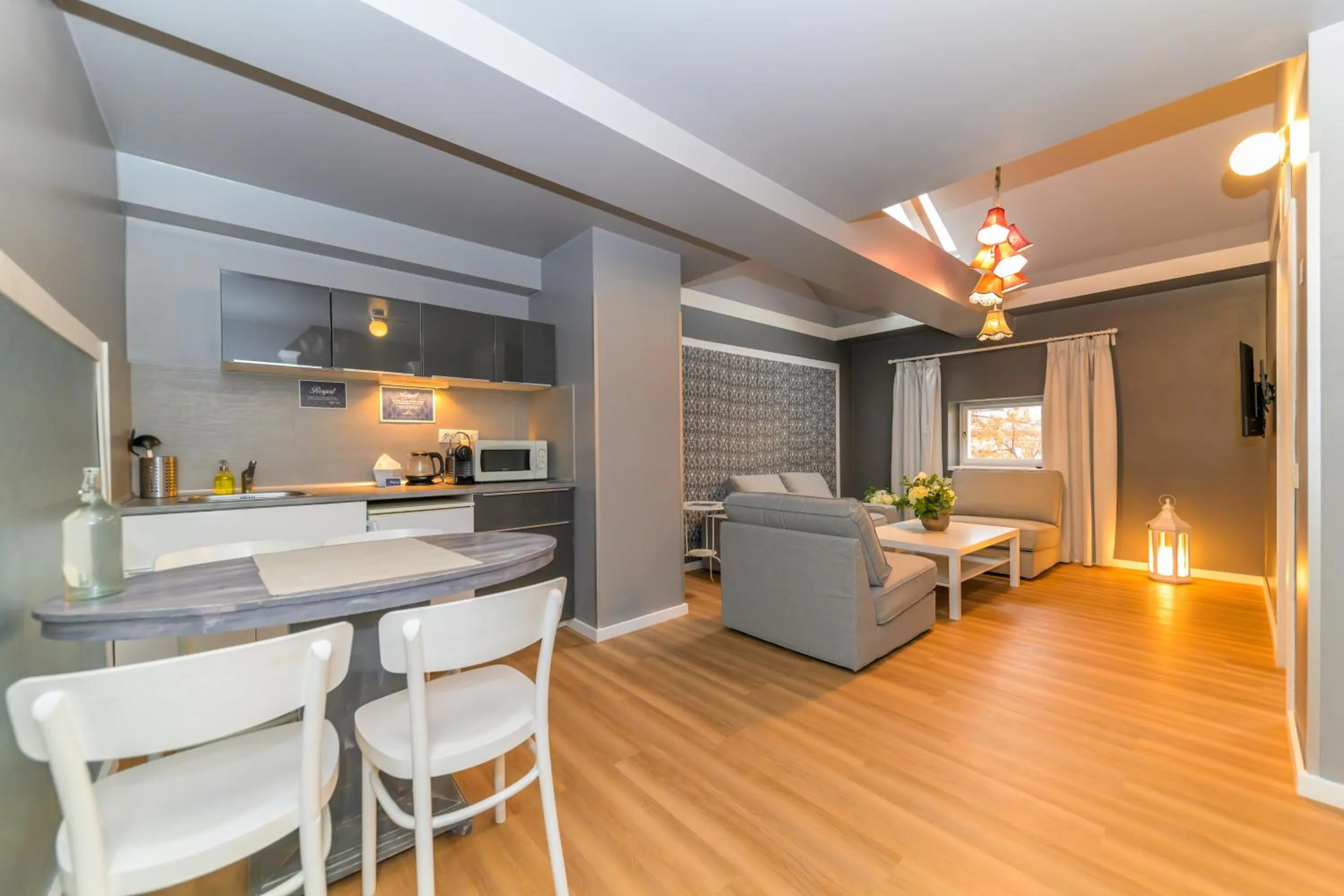 Kitchen or kitchenette in Royal Prague City Apartments