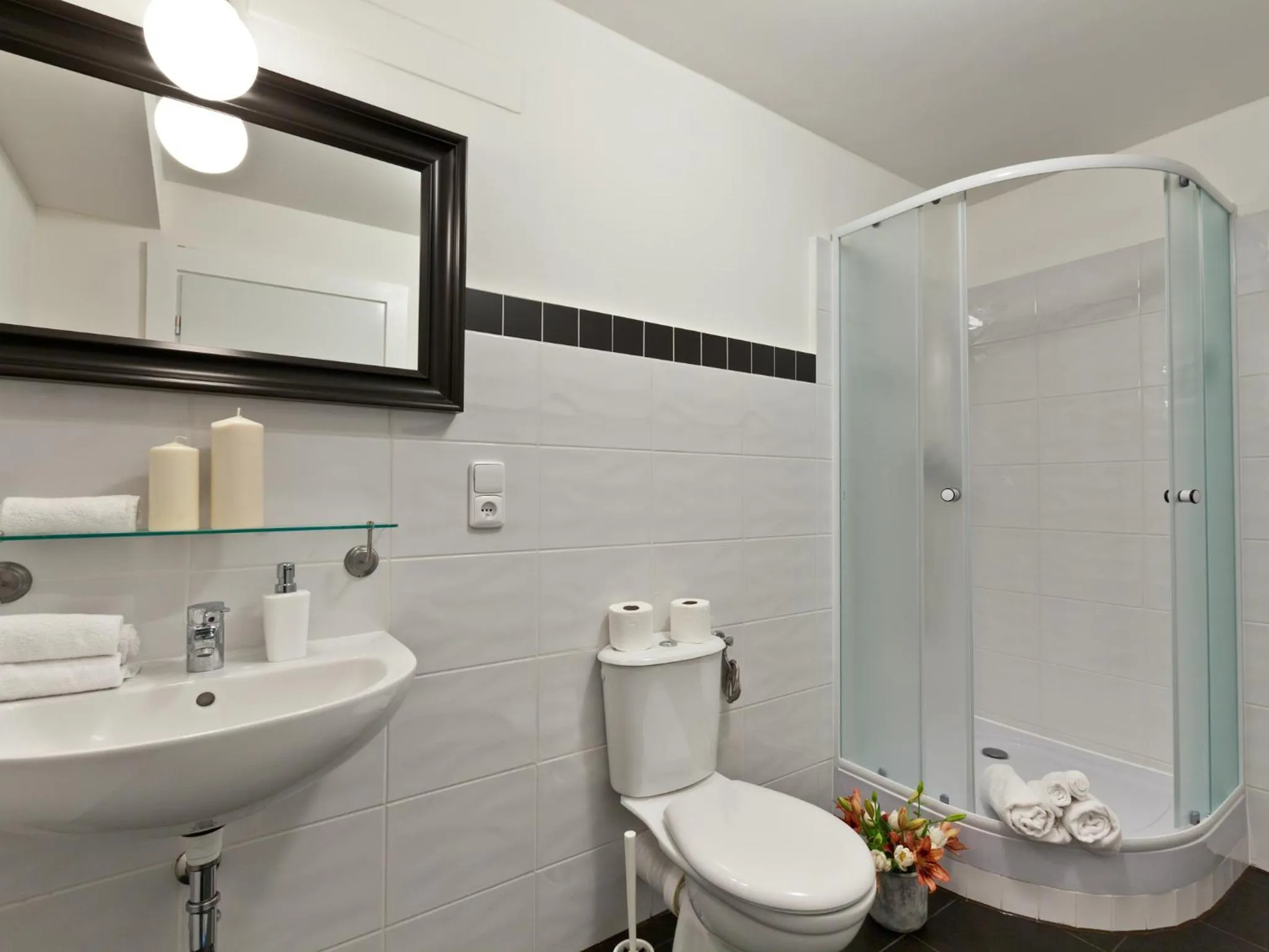 Bathroom in Royal Prague City Apartments