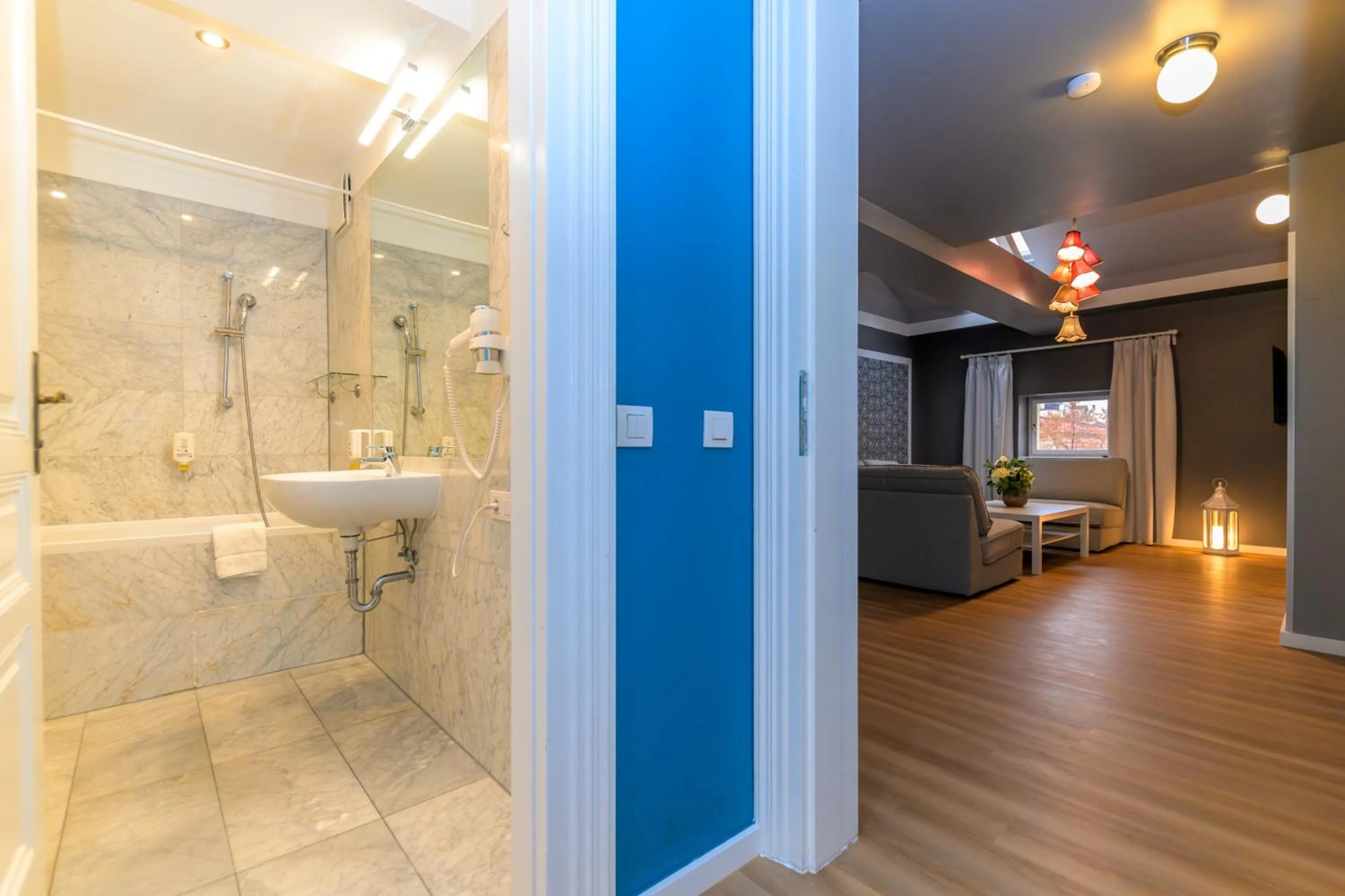 Bathroom in Royal Prague City Apartments