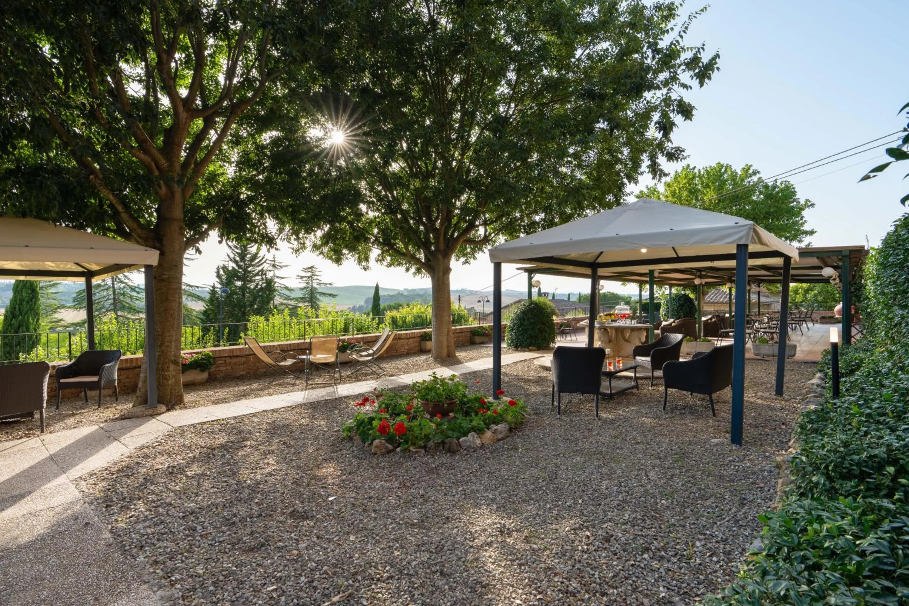 Garden in Hotel Ristorante Borgo Antico
