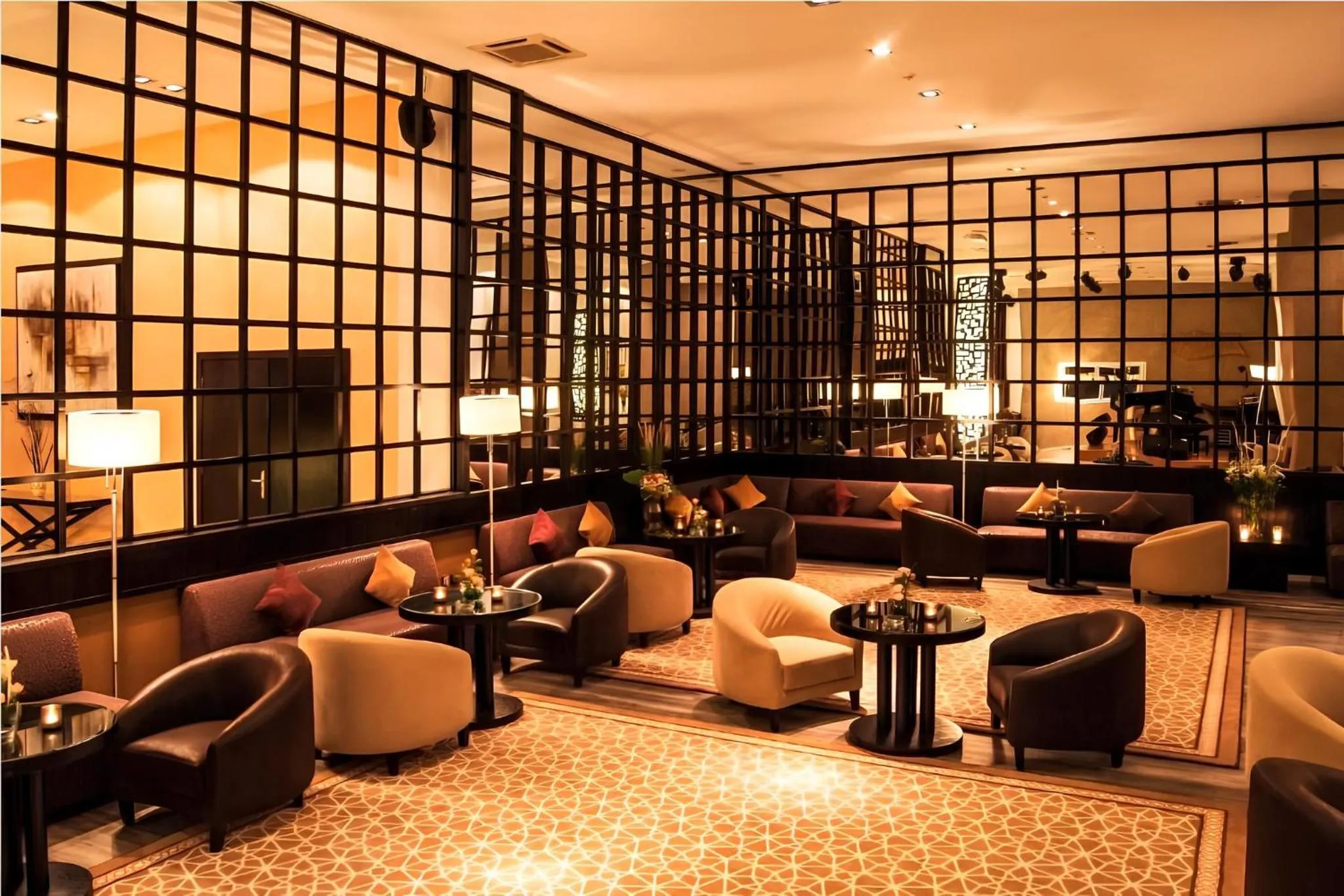 Lounge or bar in Hotel Andalucia Tangier