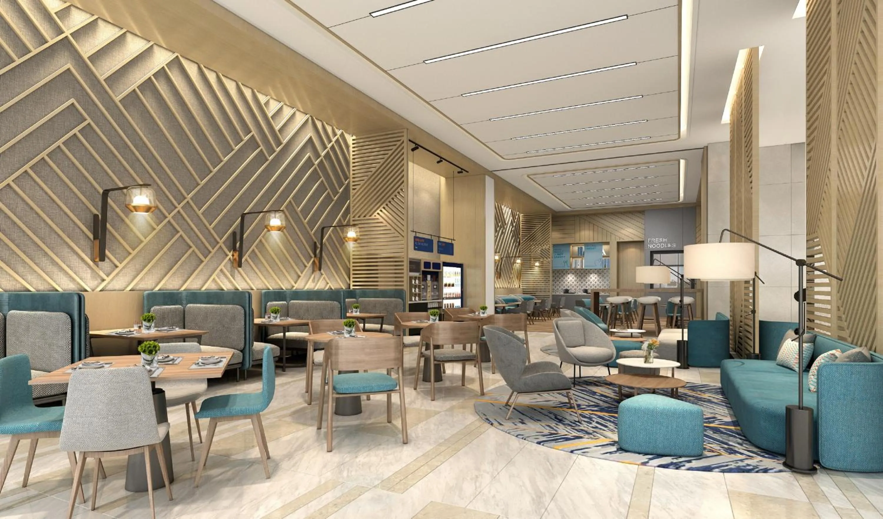 Restaurant/places to eat in Holiday Inn Express Lanzhou New Area by IHG