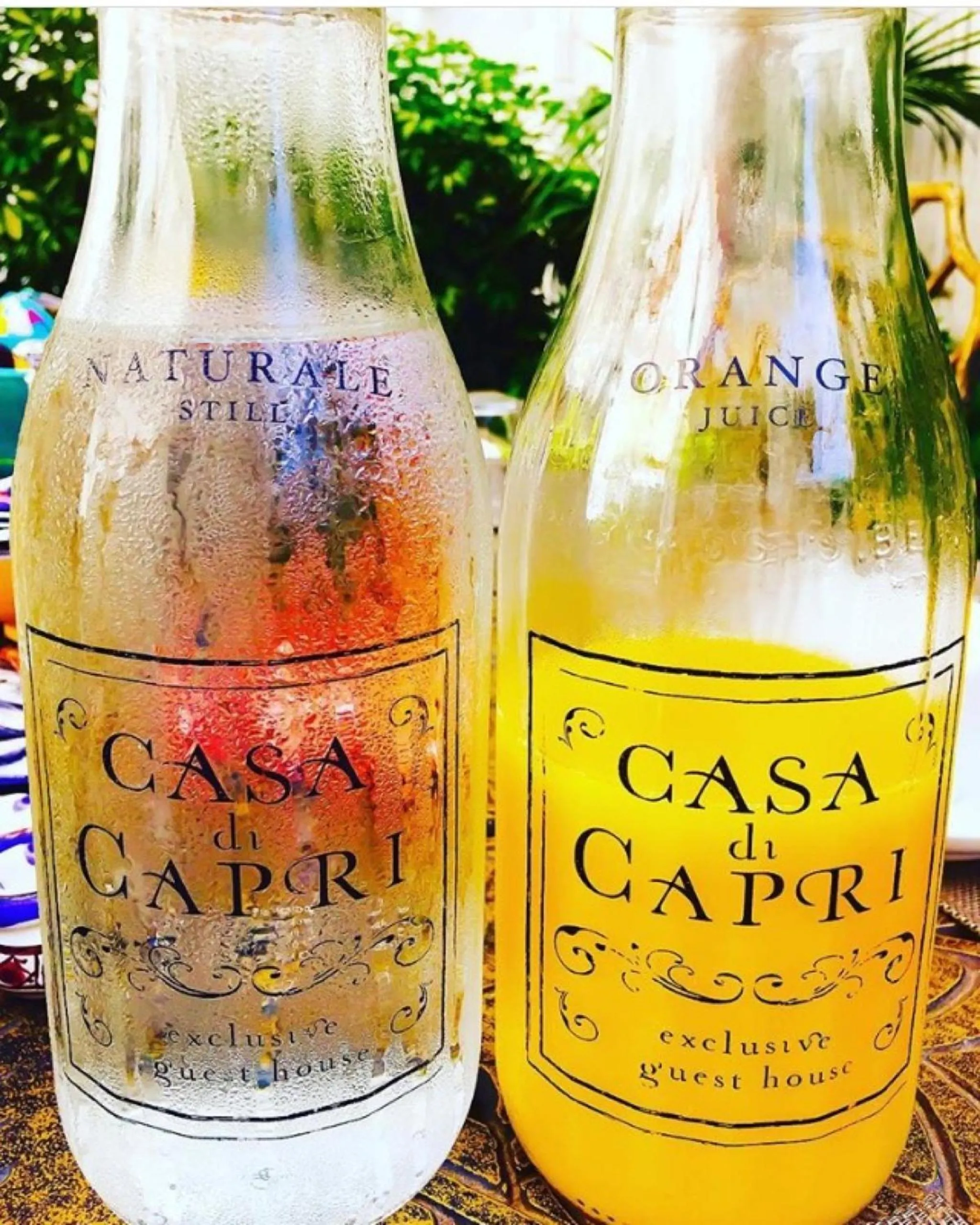 Italian breakfast in Casa Di Capri