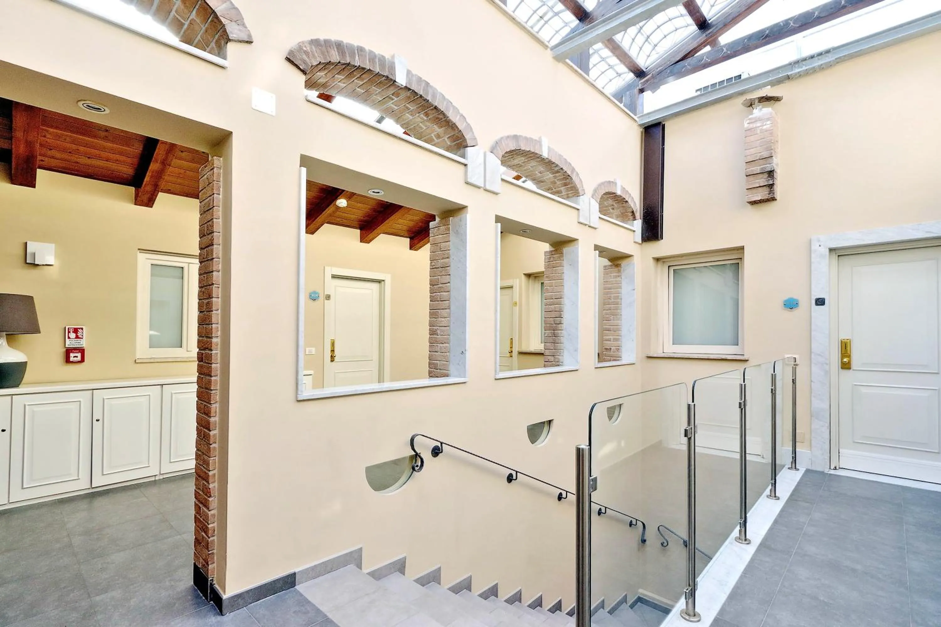 Patio in Hotel Camelia