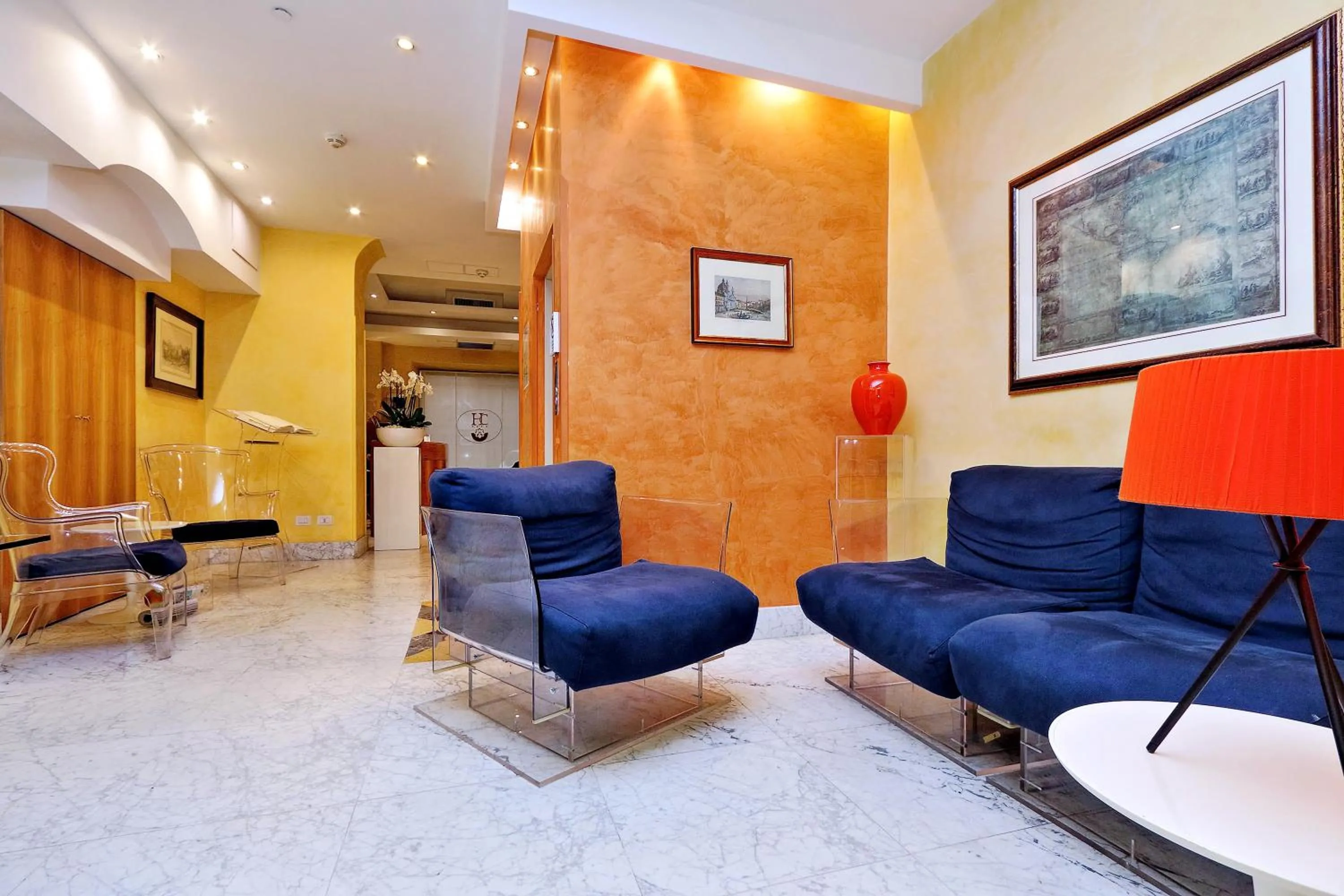 Lobby or reception in Hotel Camelia