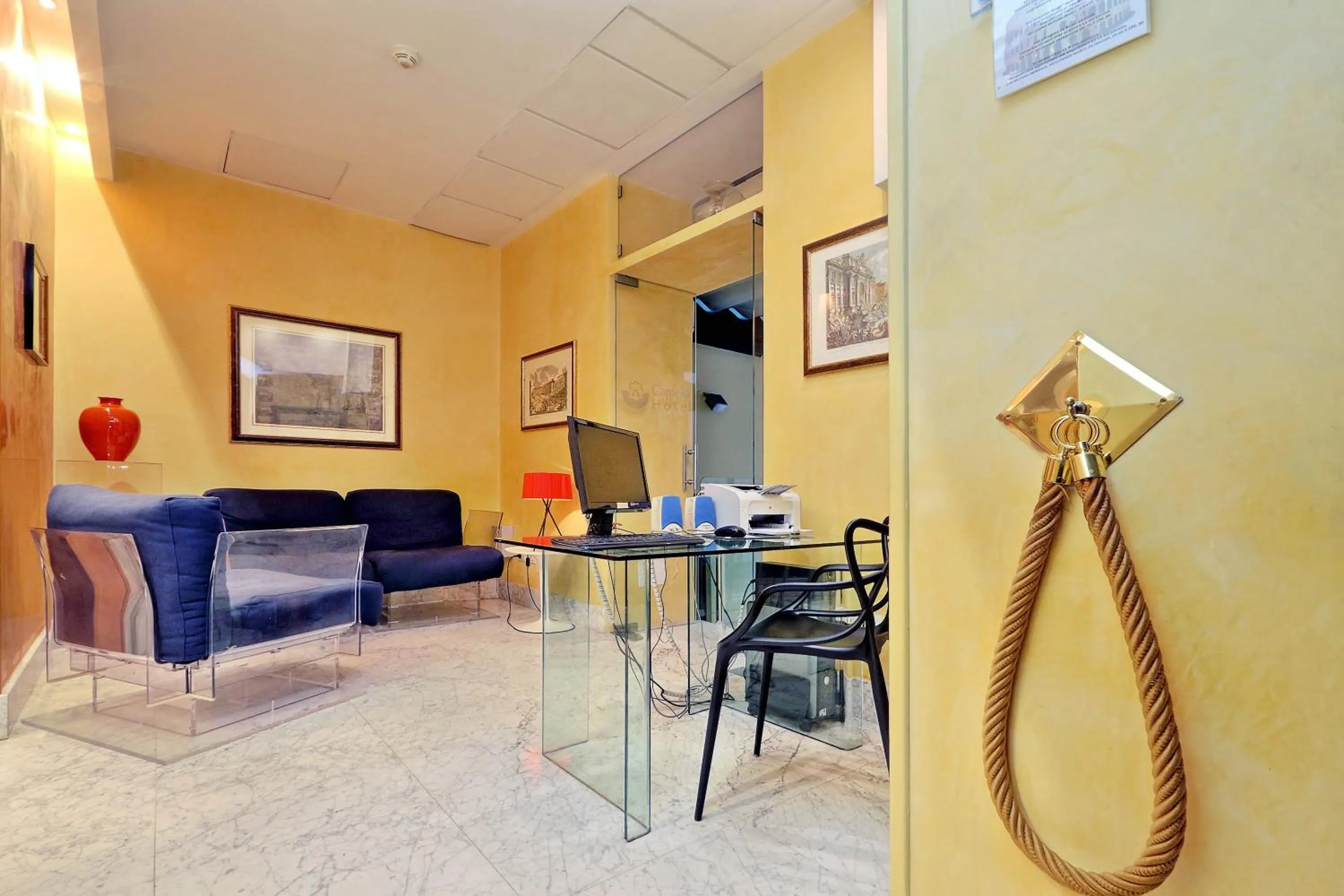 Lobby or reception in Hotel Camelia