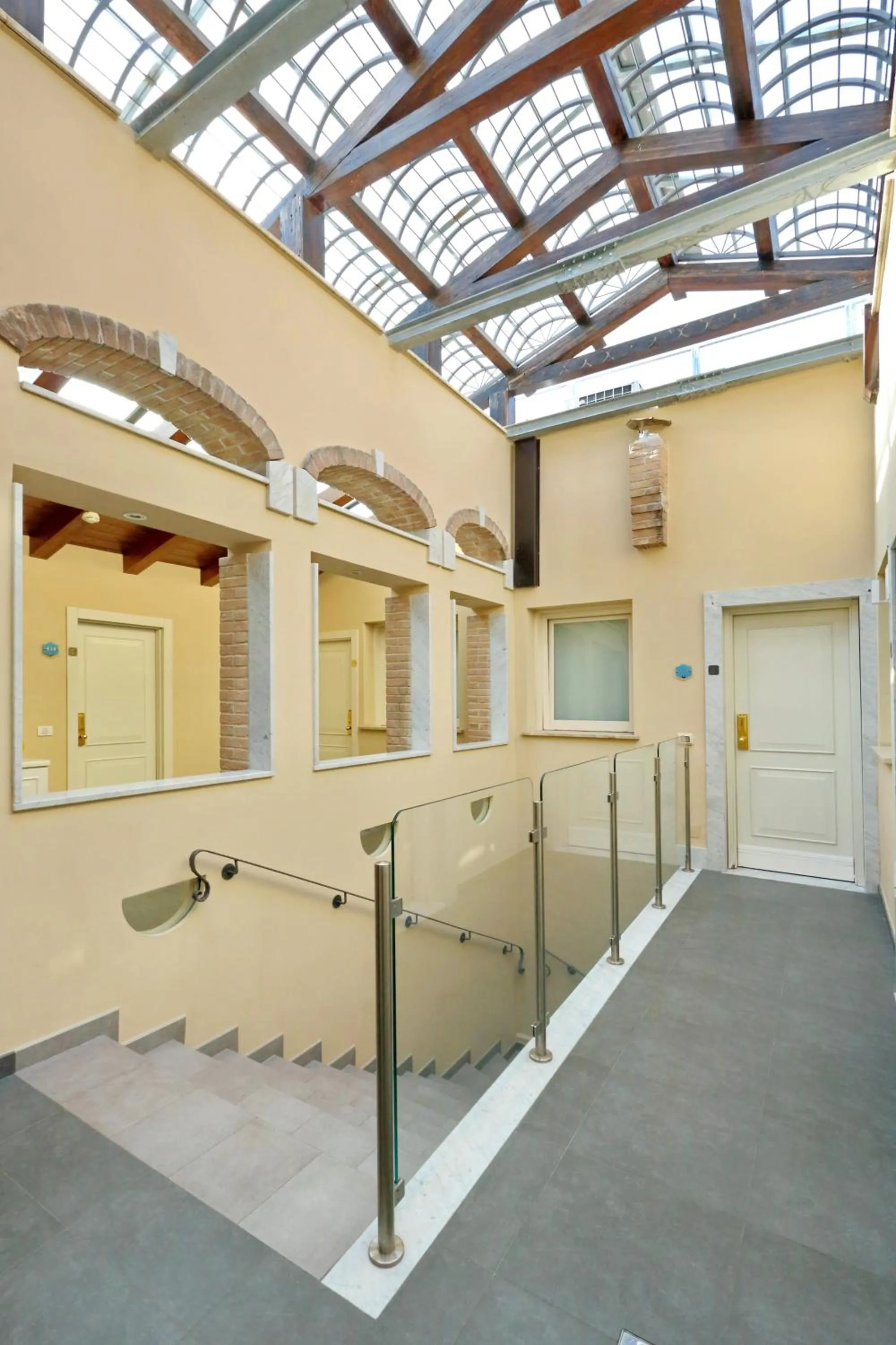 Patio in Hotel Camelia