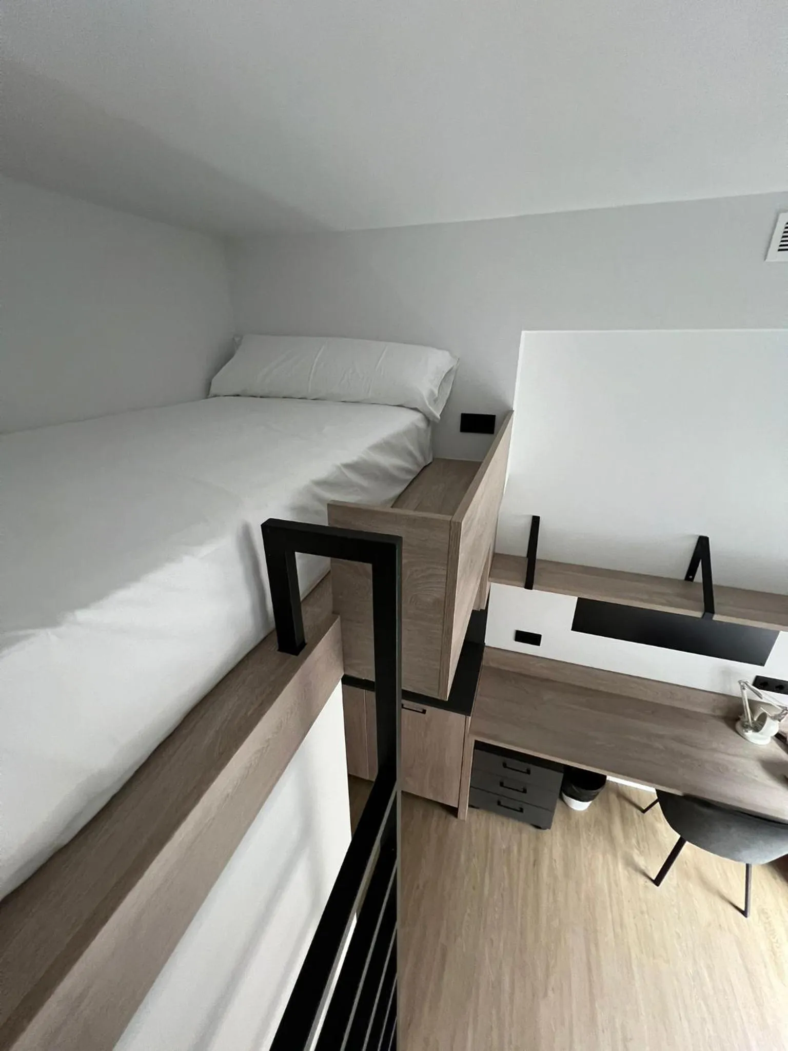 Bed in Micampus Barcelona Student Residence