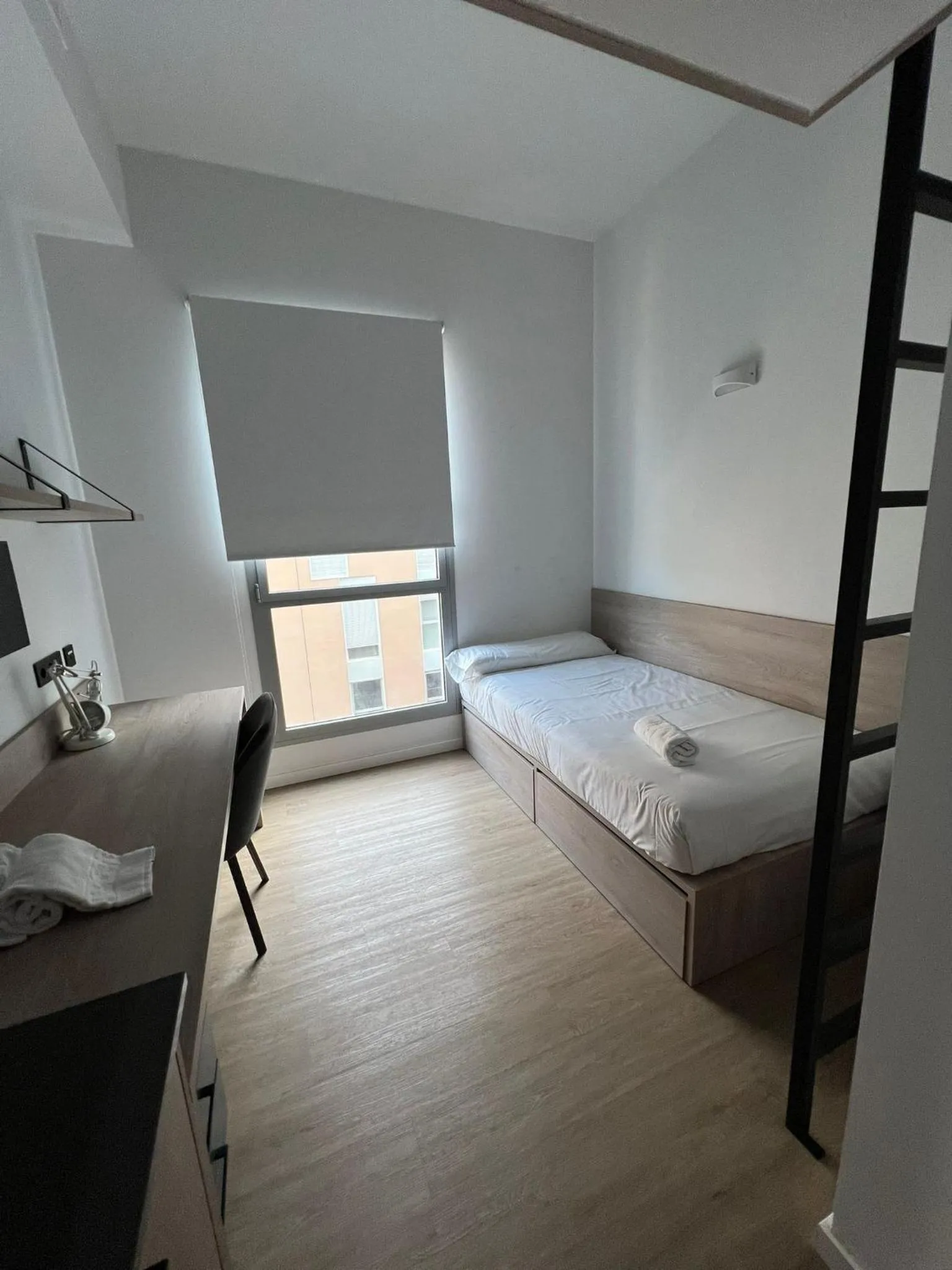 Bed in Micampus Barcelona Student Residence