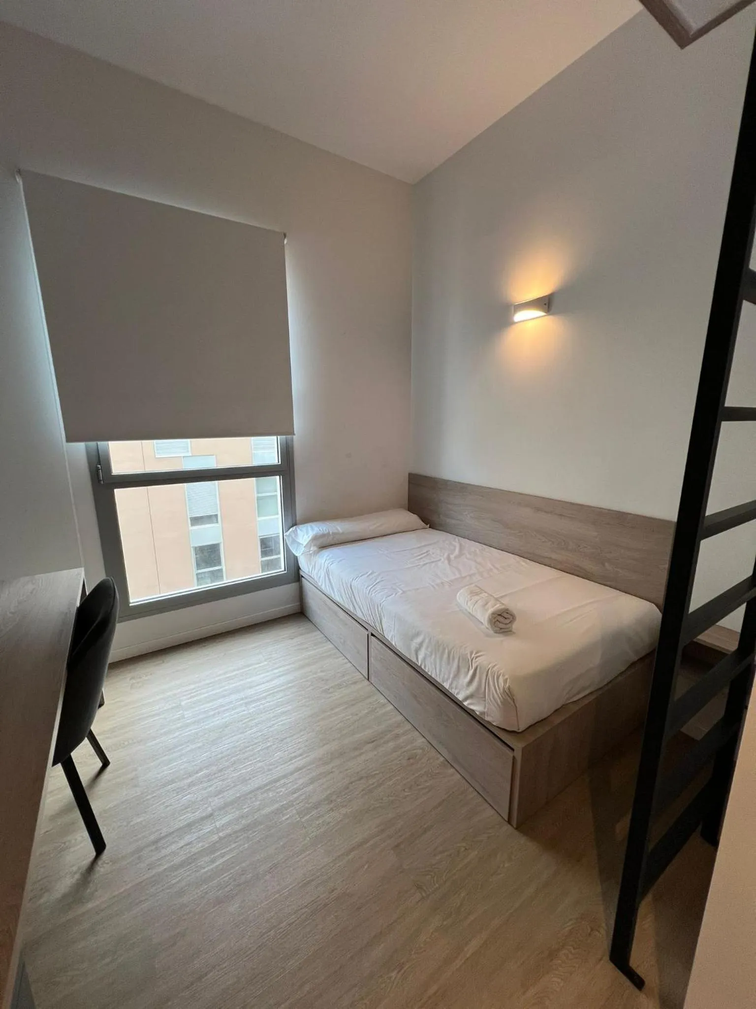 Bed in Micampus Barcelona Student Residence