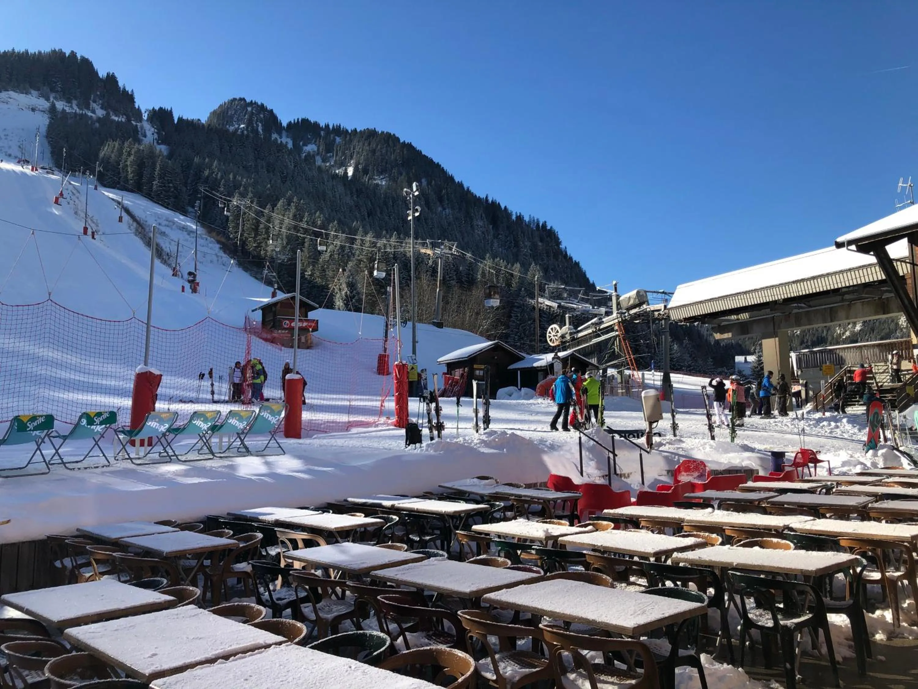 Natural landscape in Le Schuss