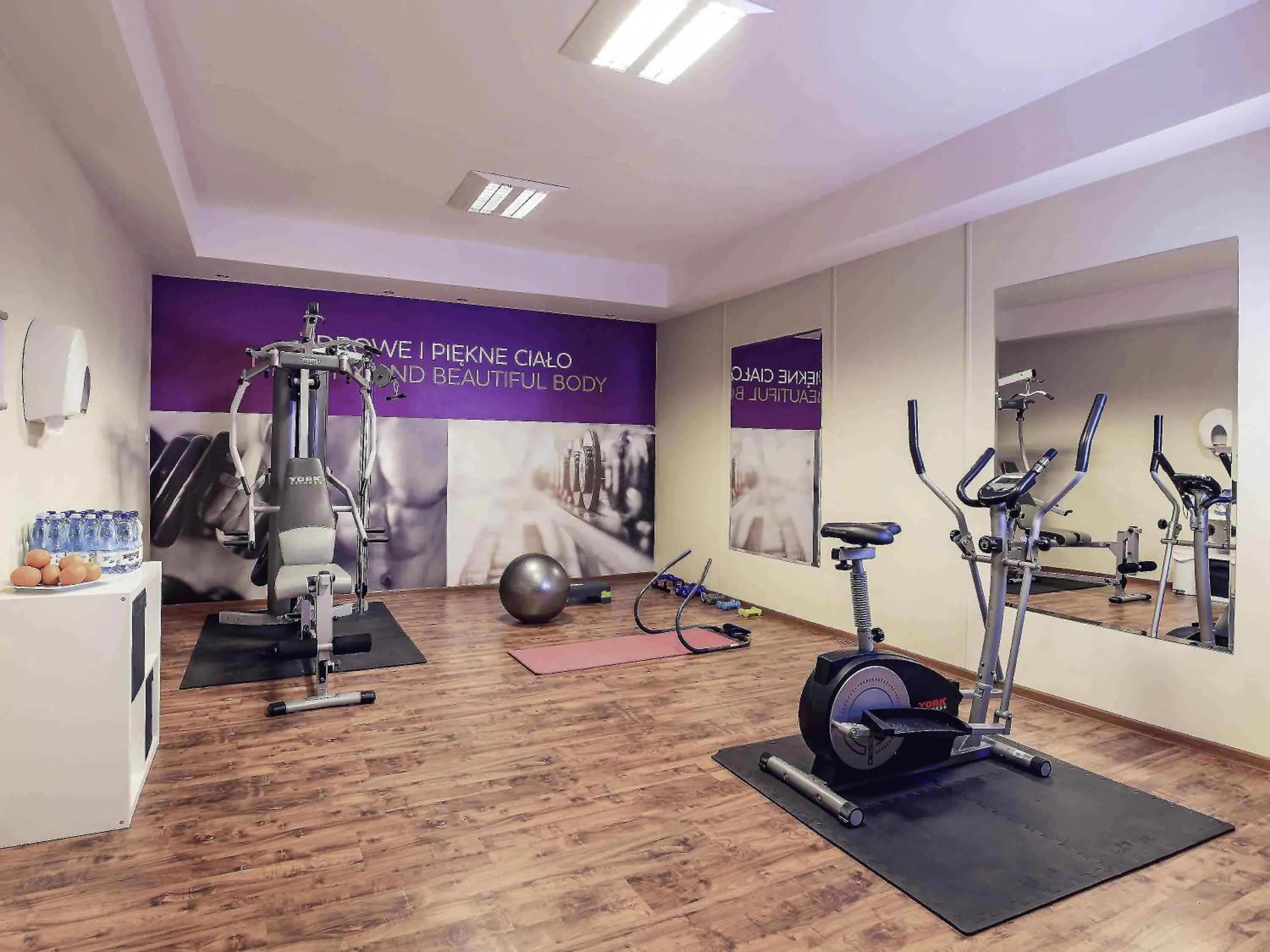 Fitness centre/facilities in Hotel Mercure Toruń Centrum