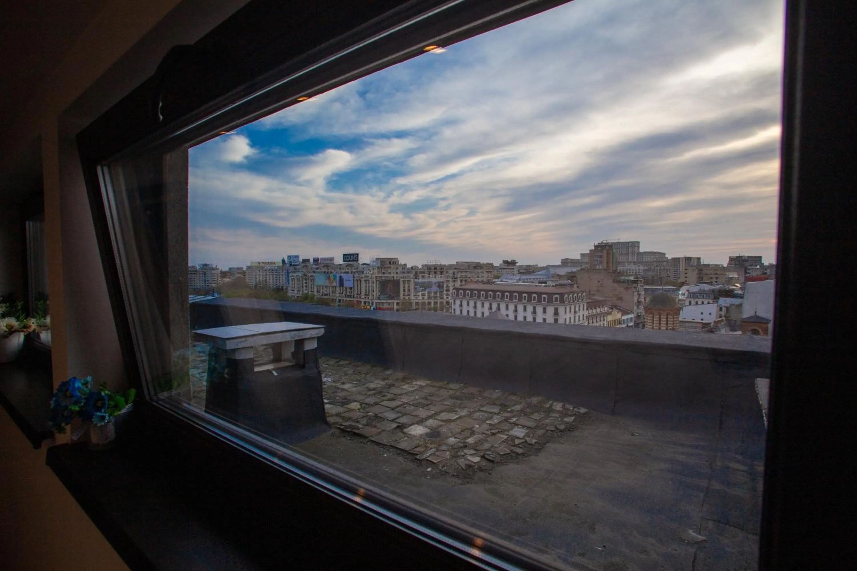 City view in Amo Bucharest