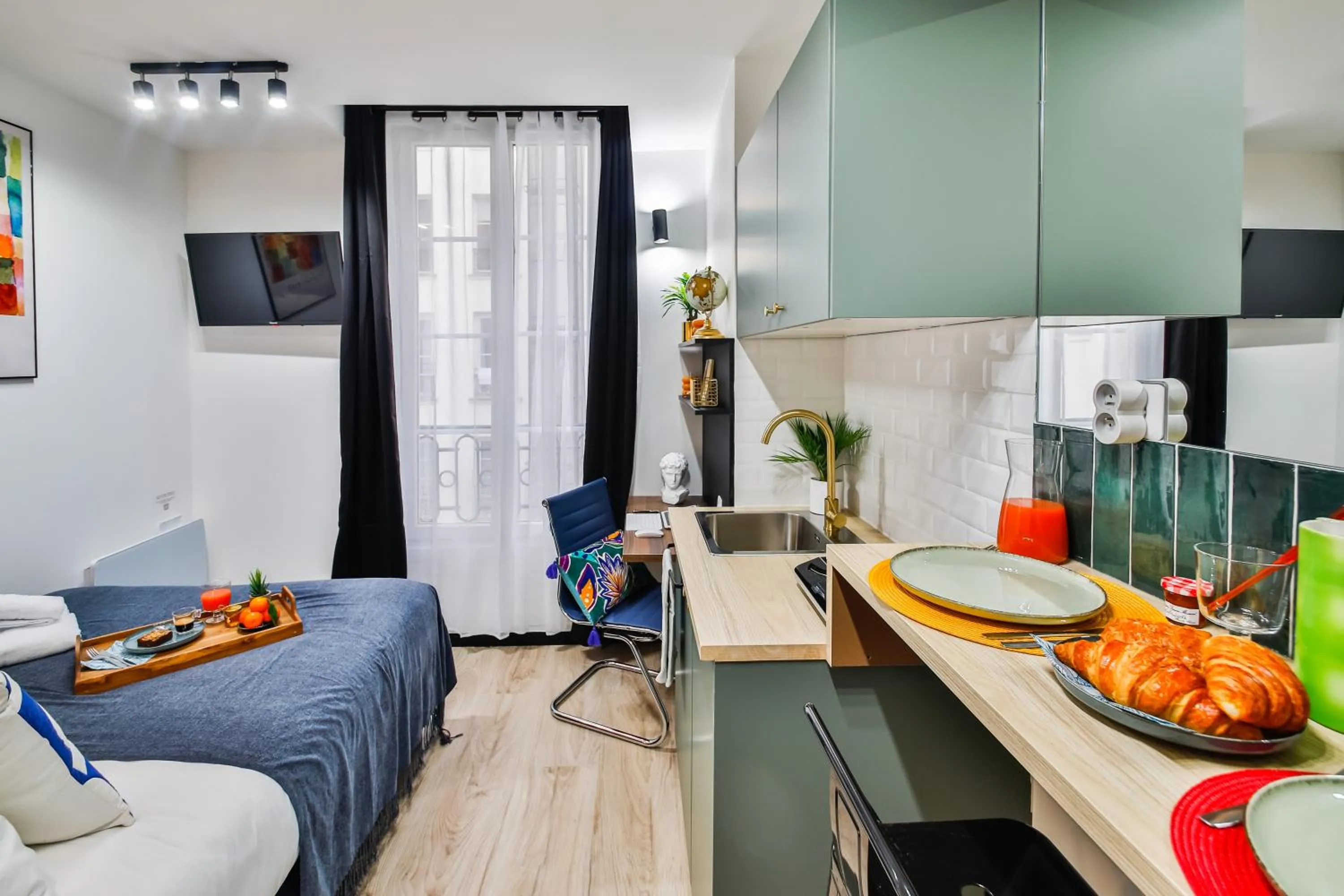 Kitchen or kitchenette in WS Opéra - Laffitte