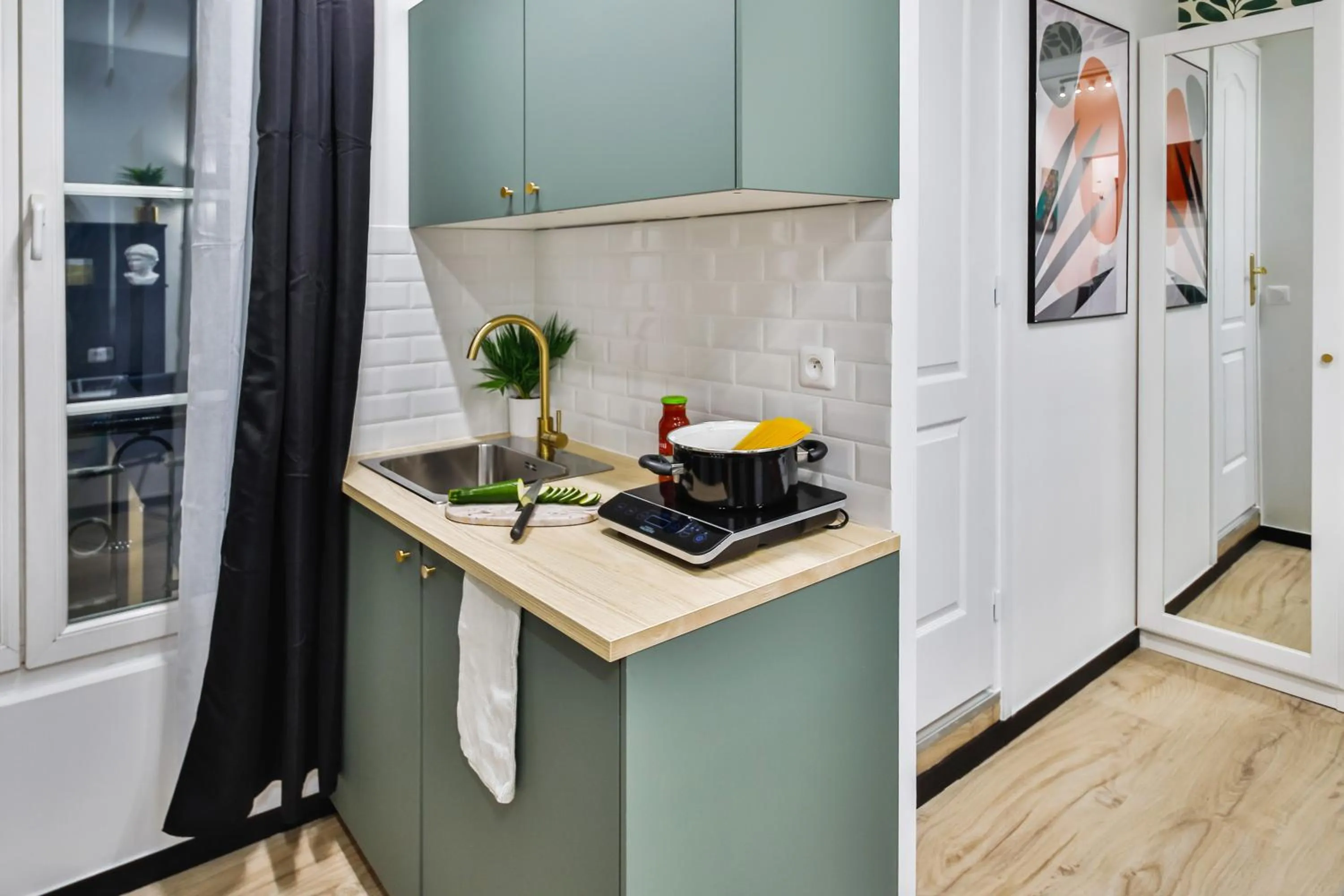 Kitchen or kitchenette in WS Opéra - Laffitte