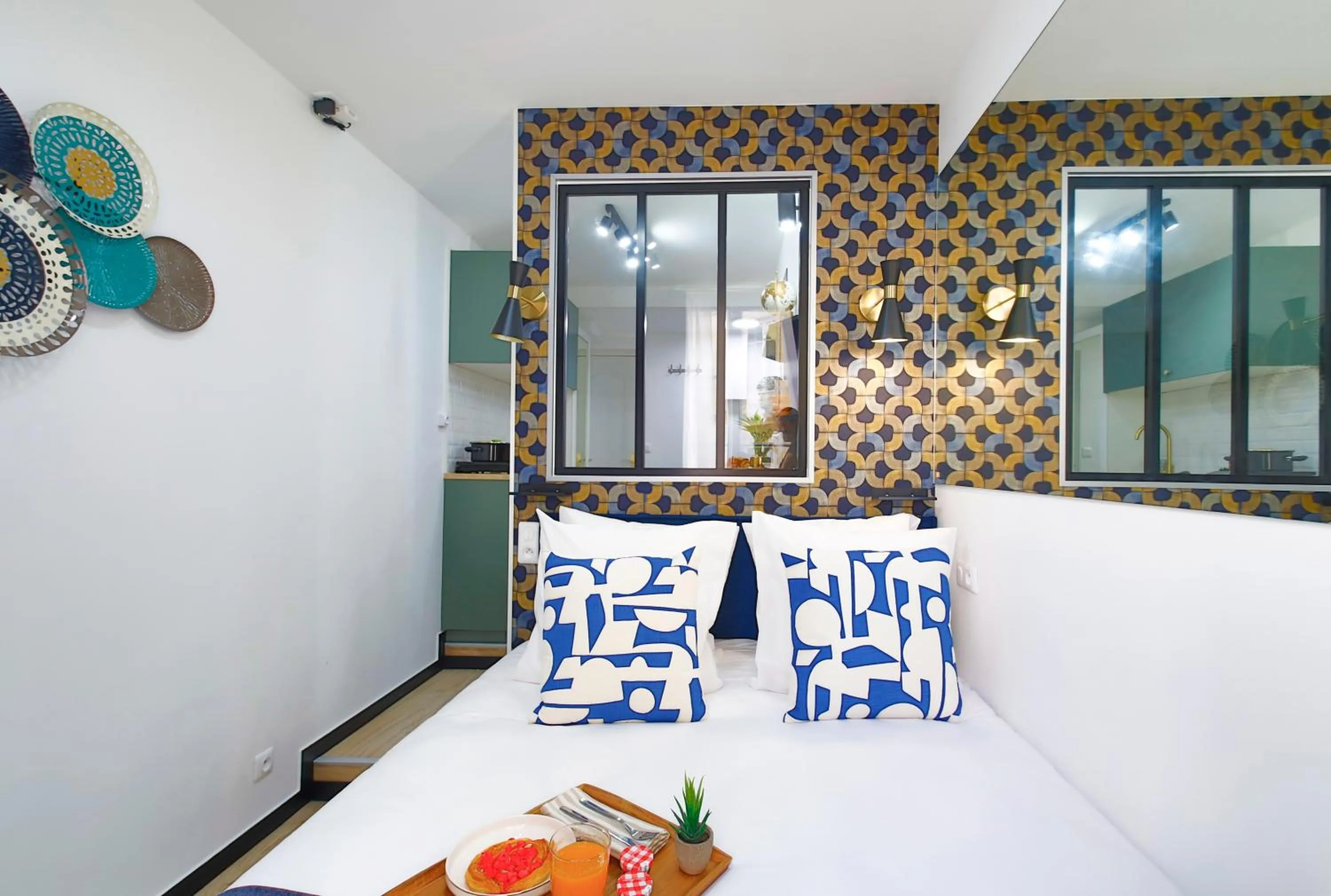 Photo of the whole room, Bed in WS Opéra - Laffitte