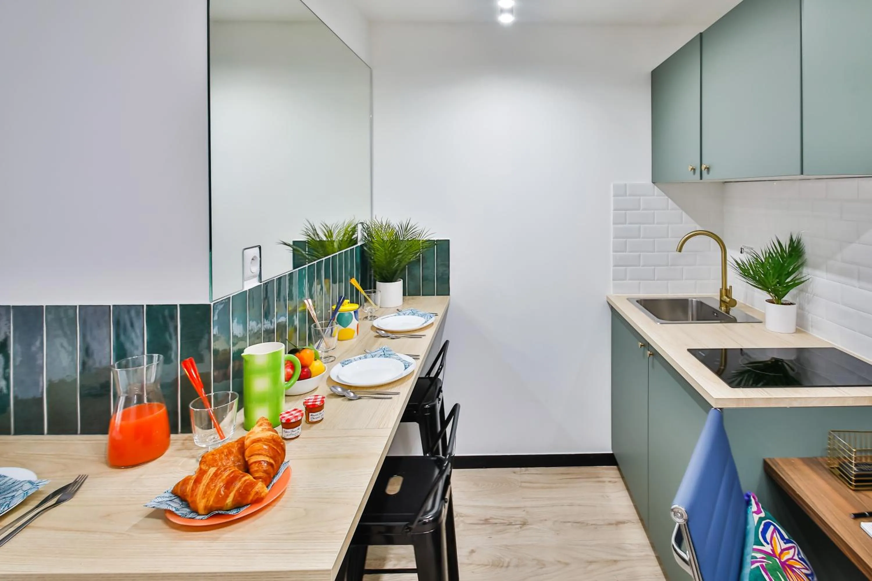 Kitchen or kitchenette in WS Opéra - Laffitte