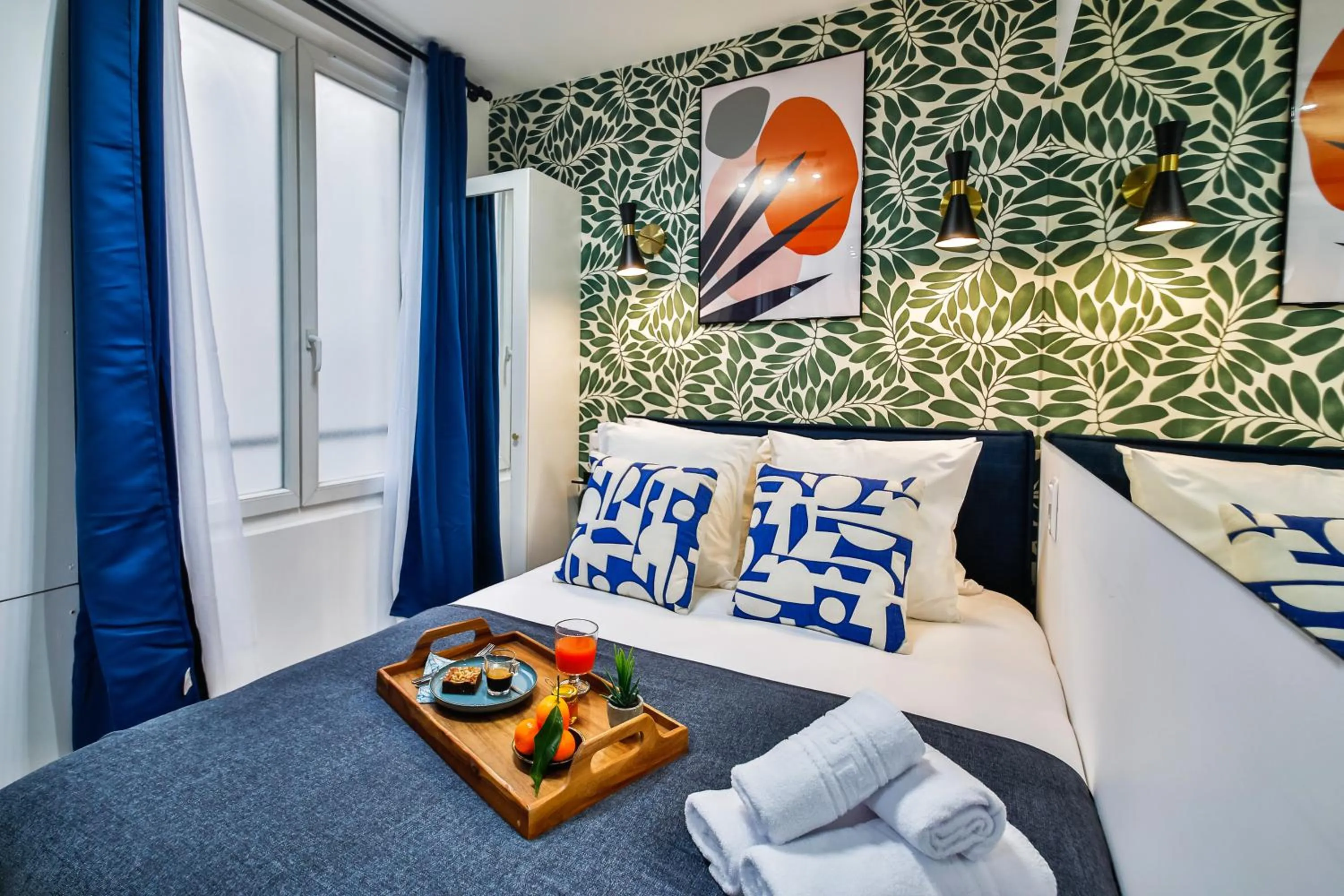 Bedroom, Bed in WS Opéra - Laffitte