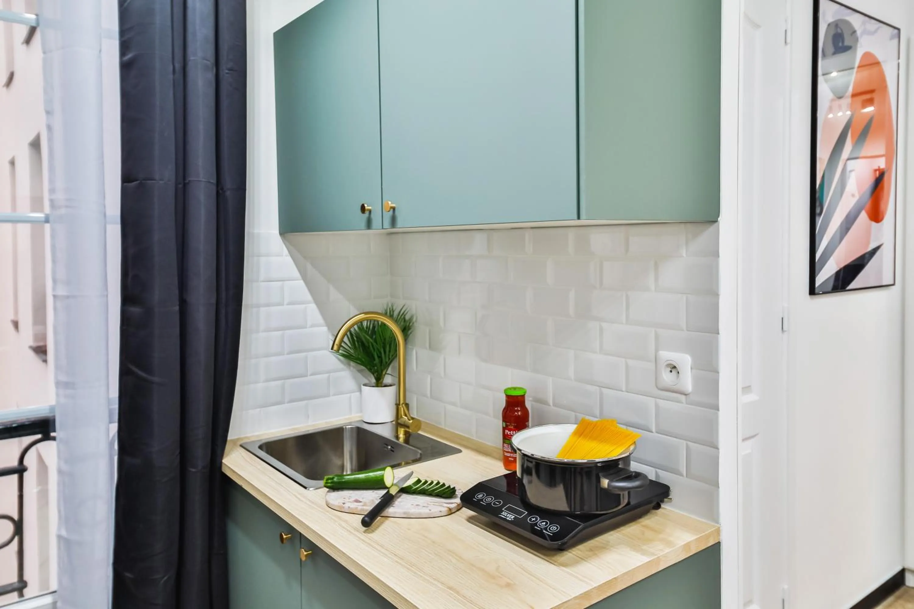 Kitchen or kitchenette in WS Opéra - Laffitte