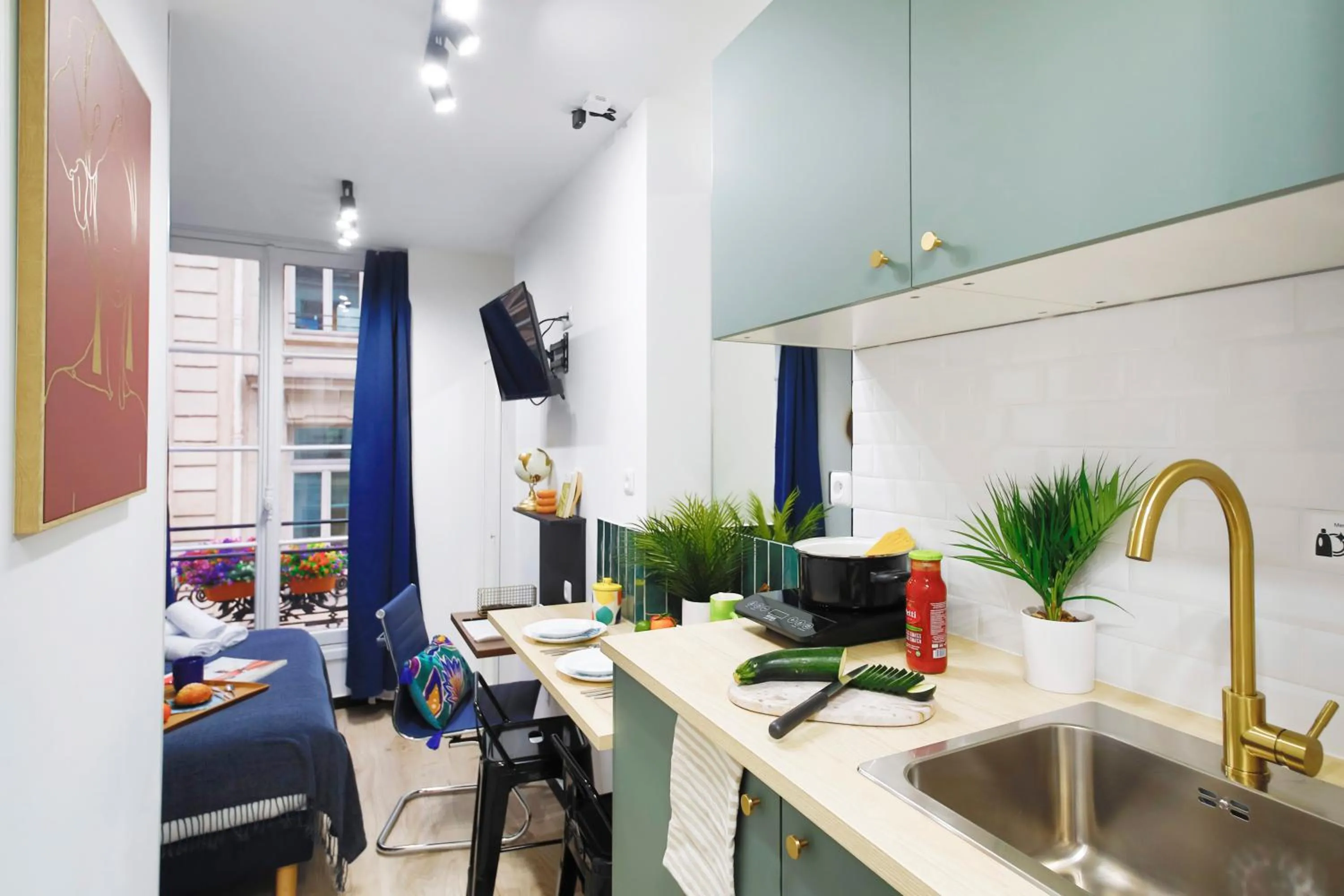 Kitchen or kitchenette in WS Opéra - Laffitte