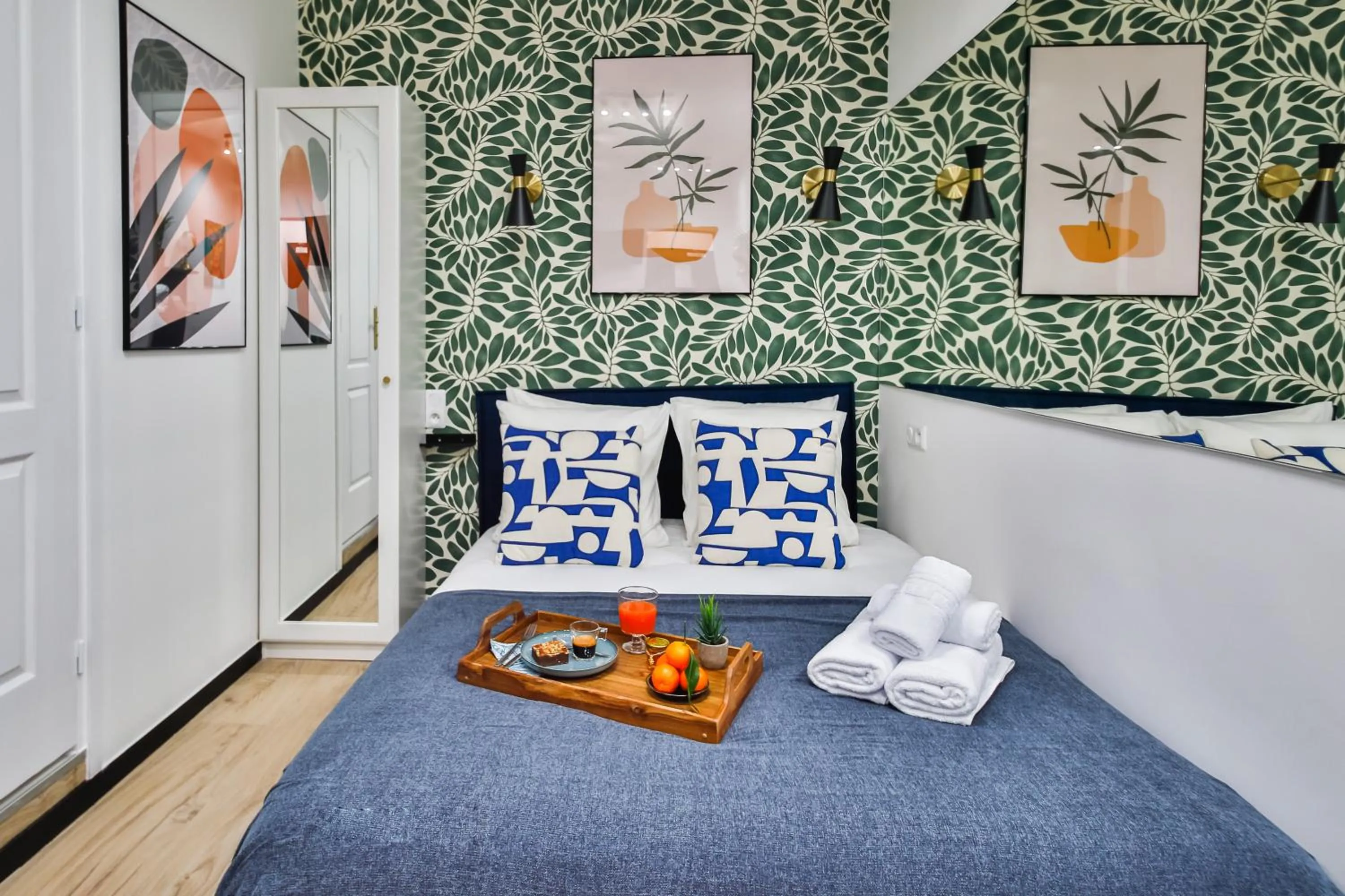 Bedroom, Bed in WS Opéra - Laffitte