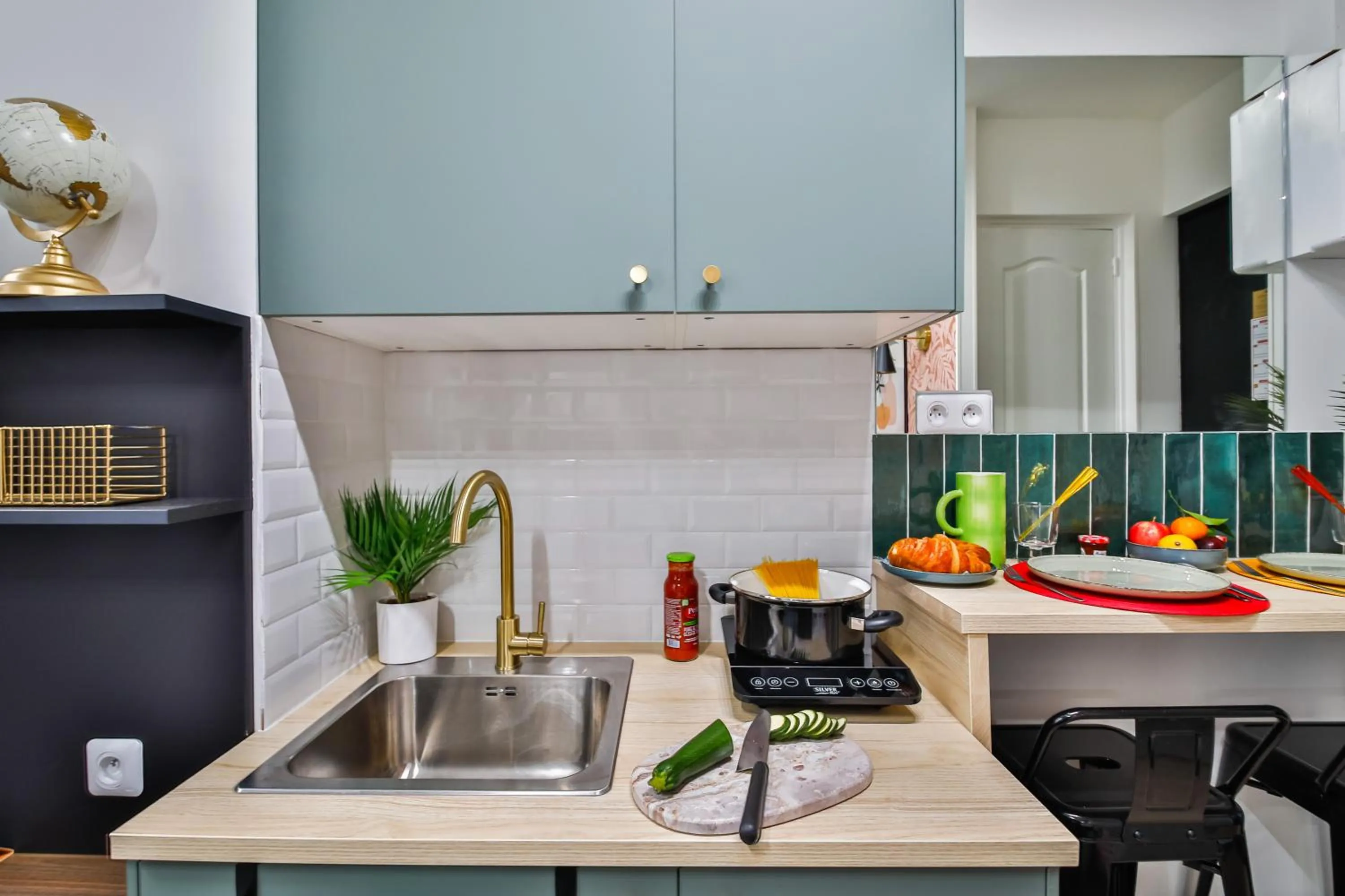 Kitchen or kitchenette in WS Opéra - Laffitte