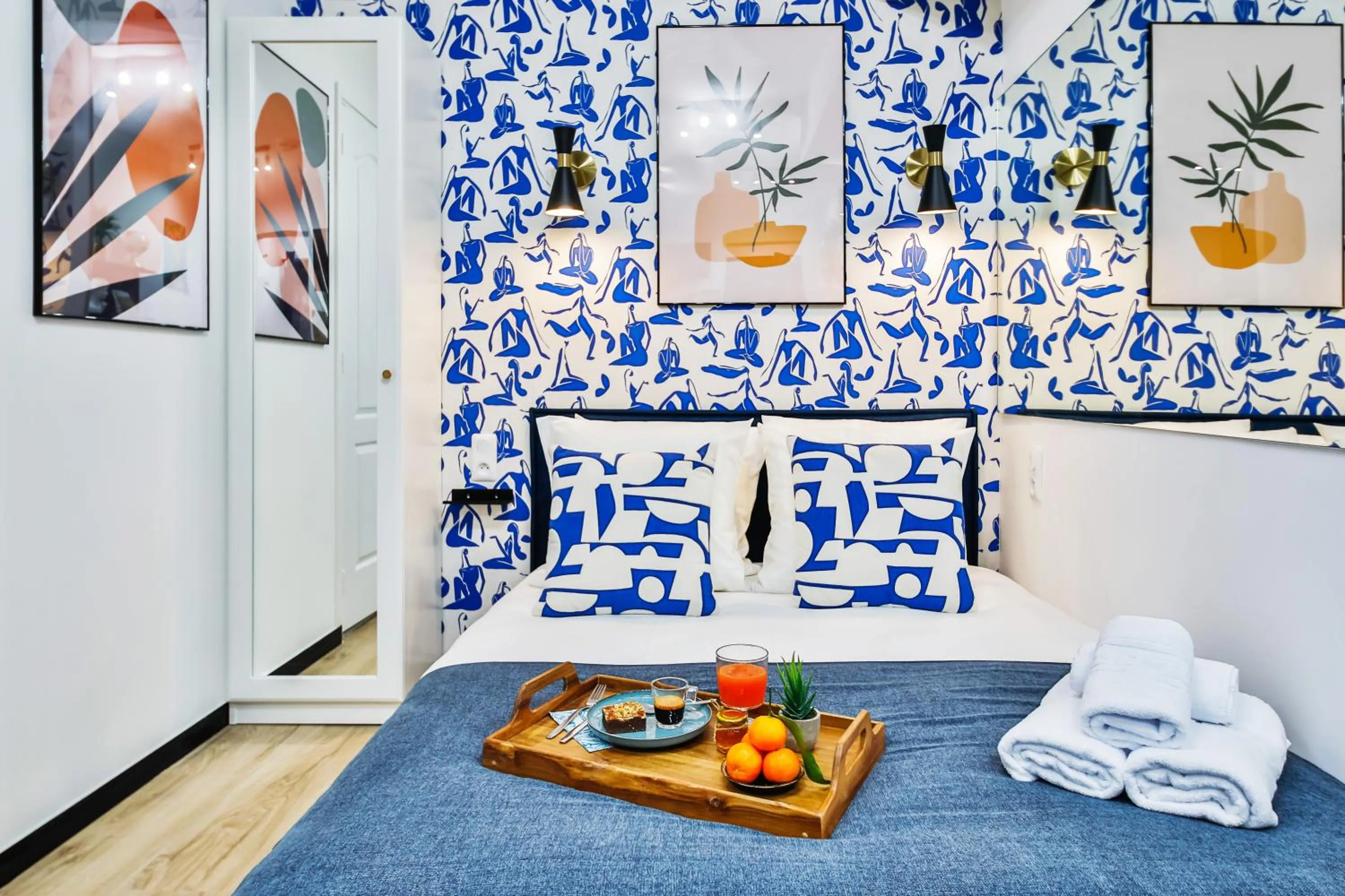 Bedroom, Bed in WS Opéra - Laffitte