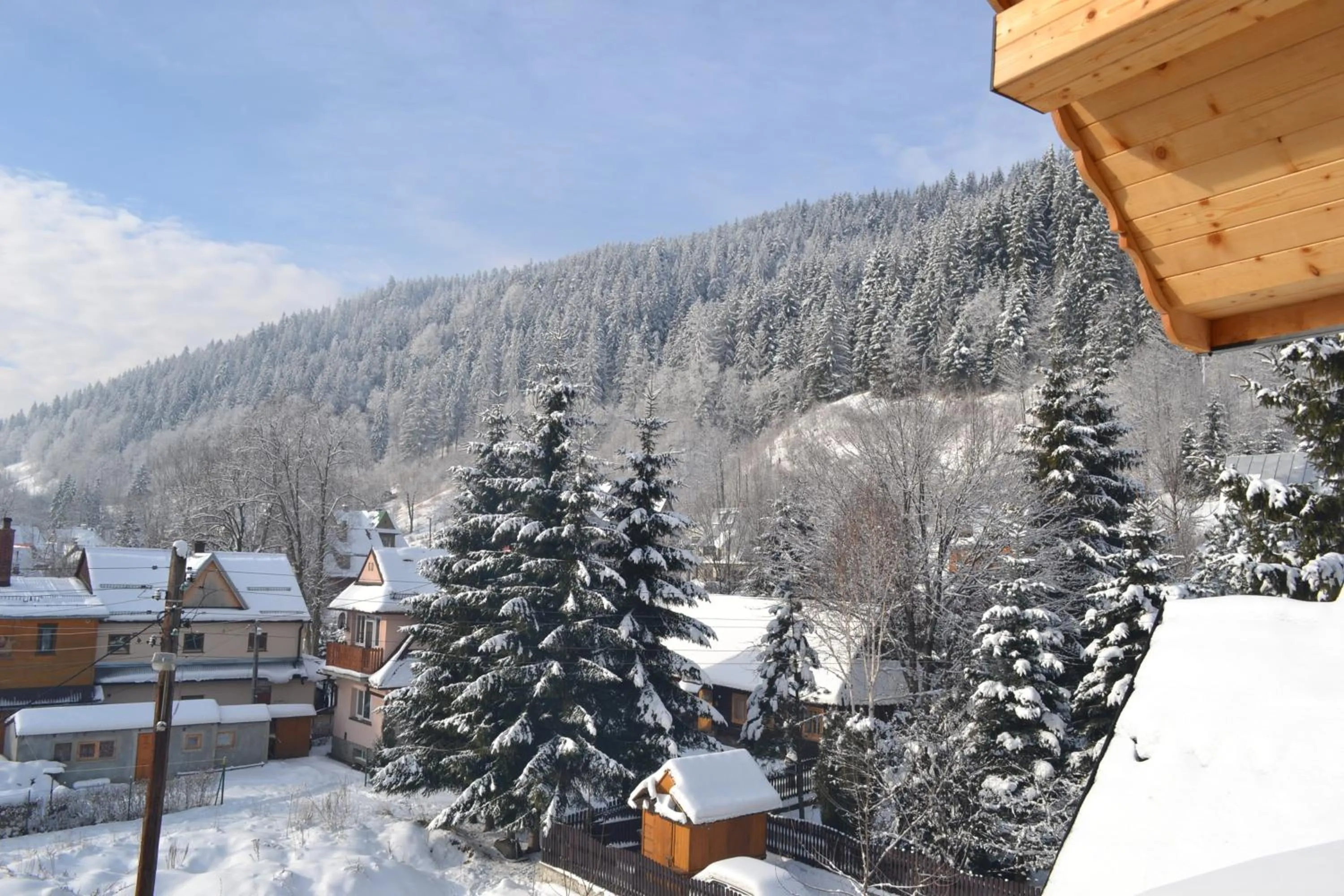 Winter in Magnat Inn Sauna & Relax