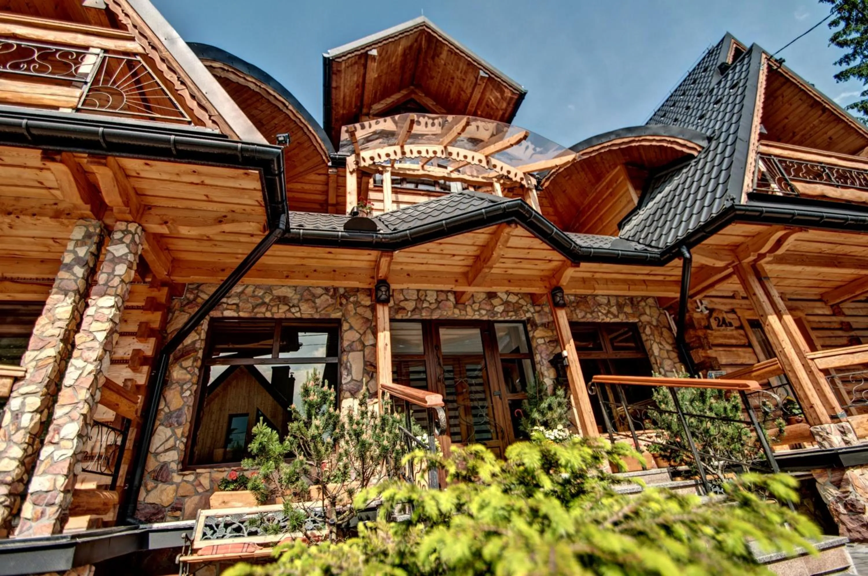 Property building in Magnat Inn Sauna & Relax