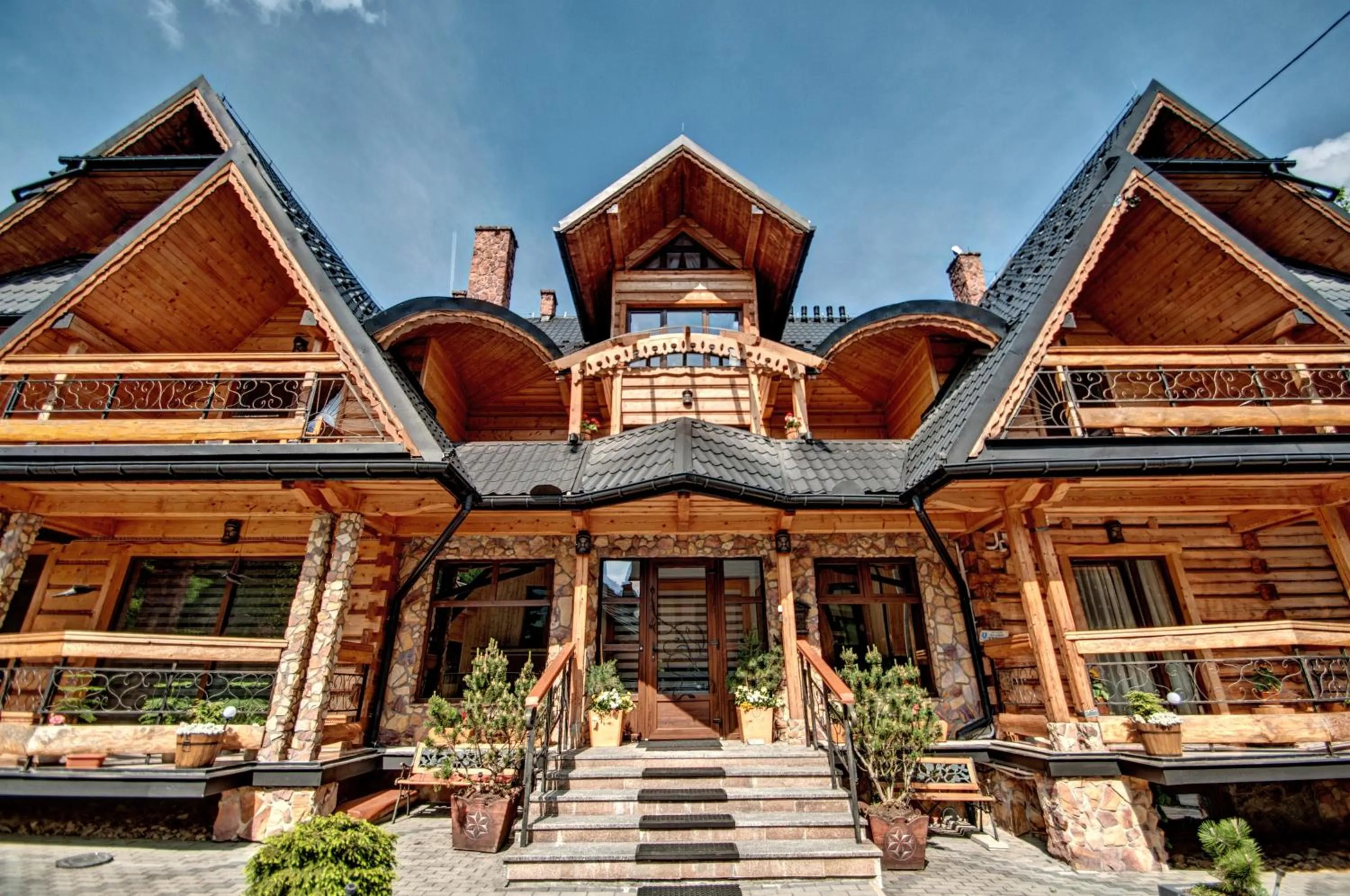 Property building in Magnat Inn Sauna & Relax