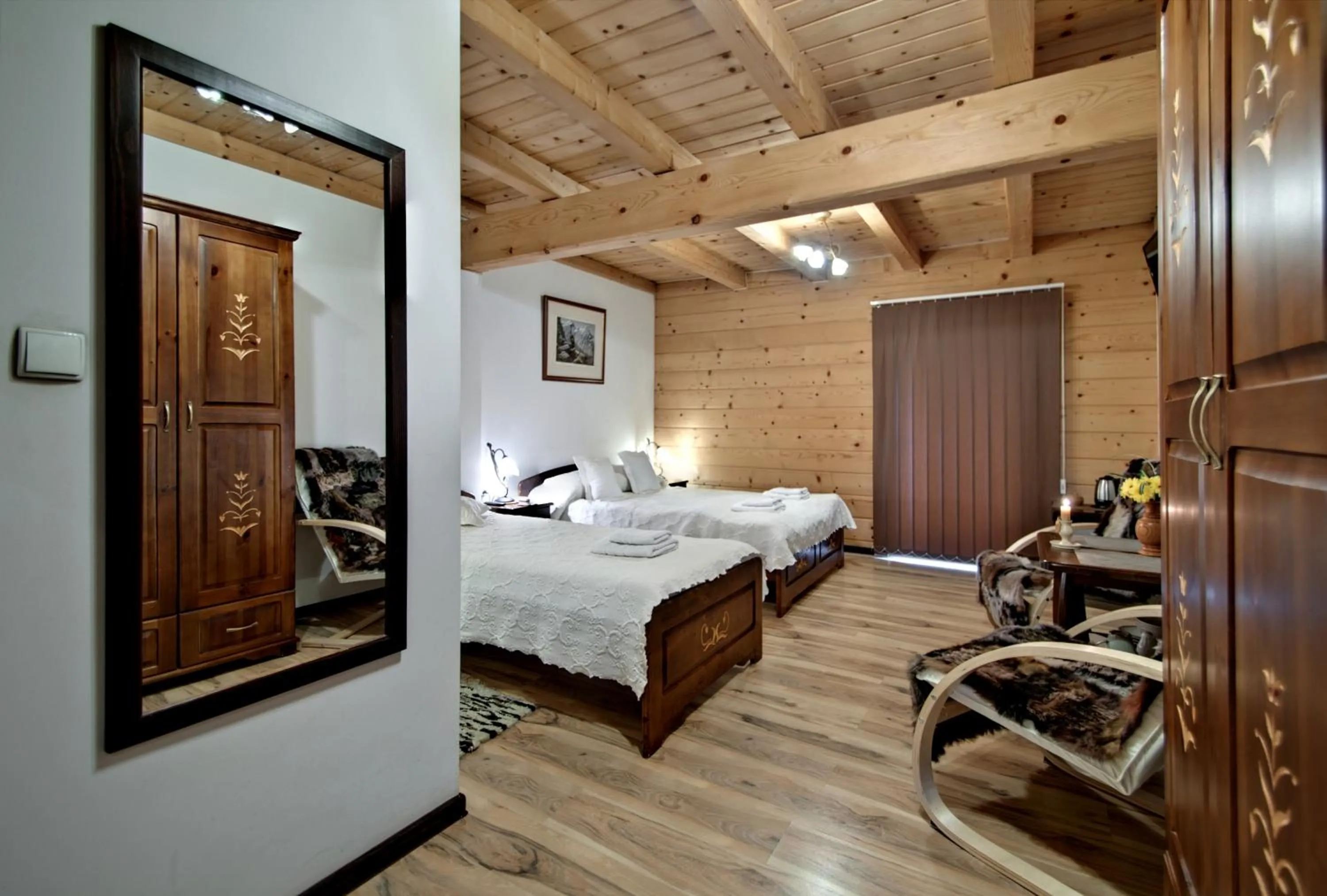 Bedroom, Bed in Magnat Inn Sauna & Relax