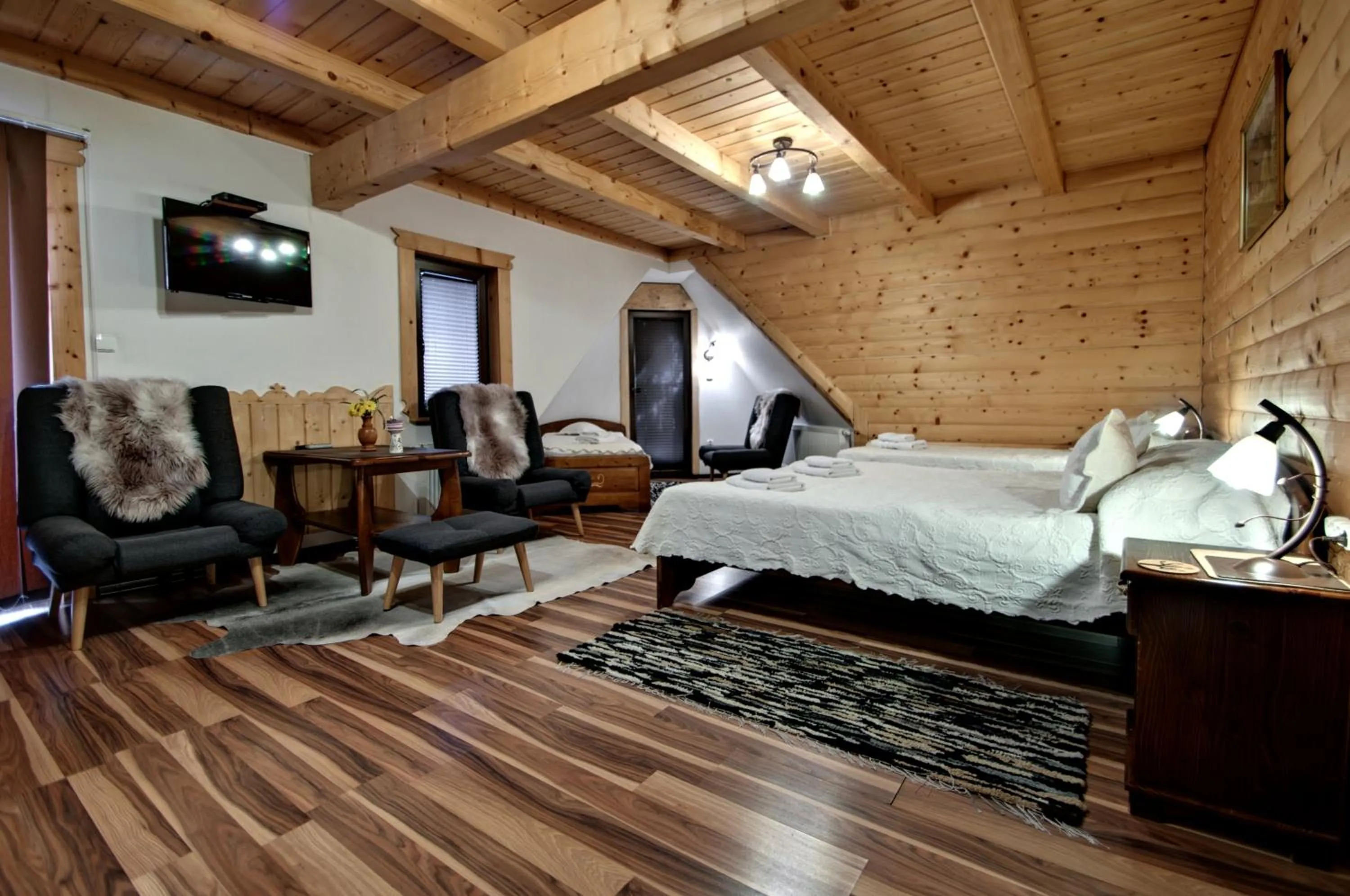 Bedroom, Bed in Magnat Inn Sauna & Relax