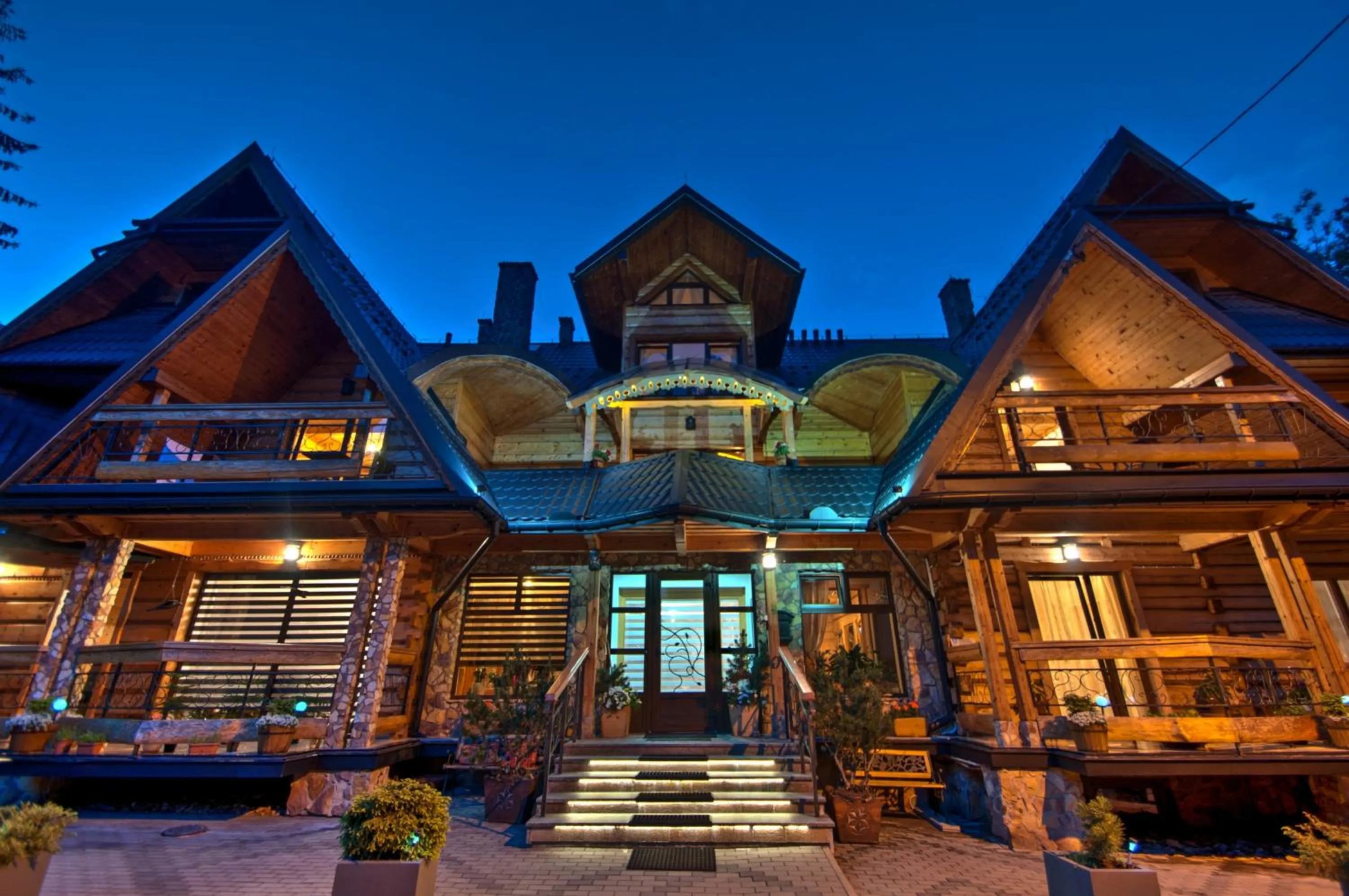 Property building in Magnat Inn Sauna & Relax